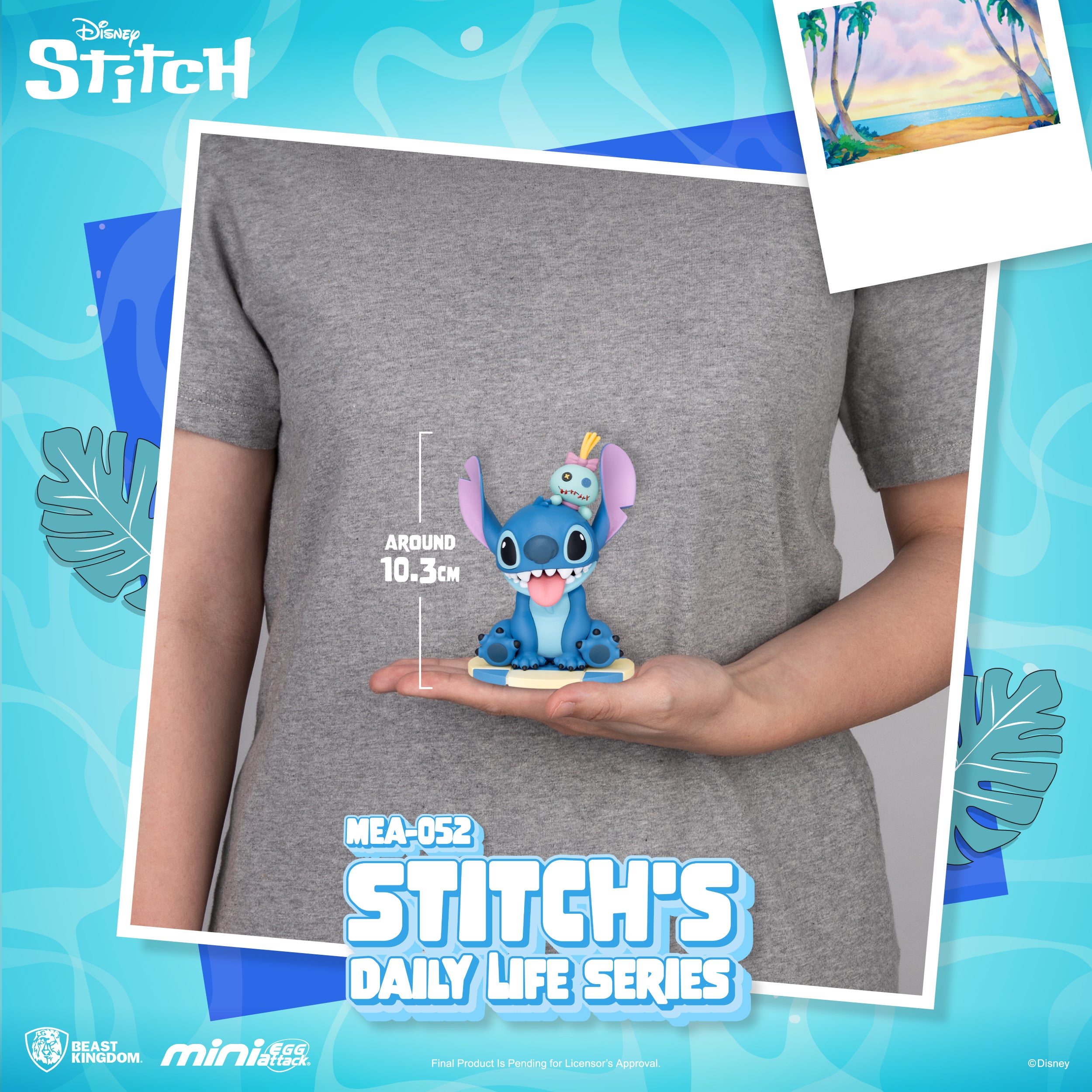 IN-STOCK Beast Kingdom - Stitch's Daily Life Series Blind Box Set