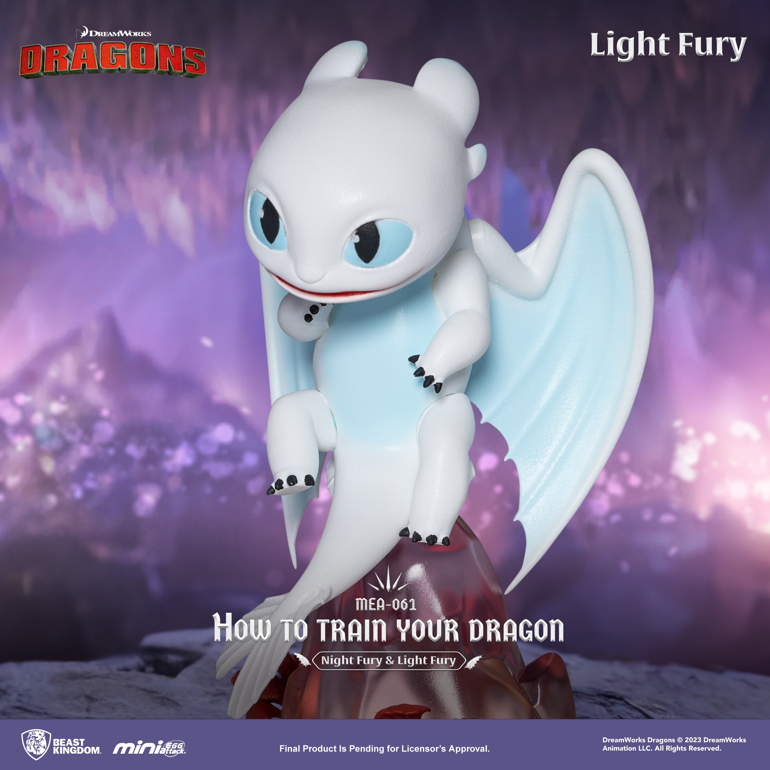 PRE-ORDER Beast Kingdom - How to Train Your Dragon - Night Fury & Light Fury