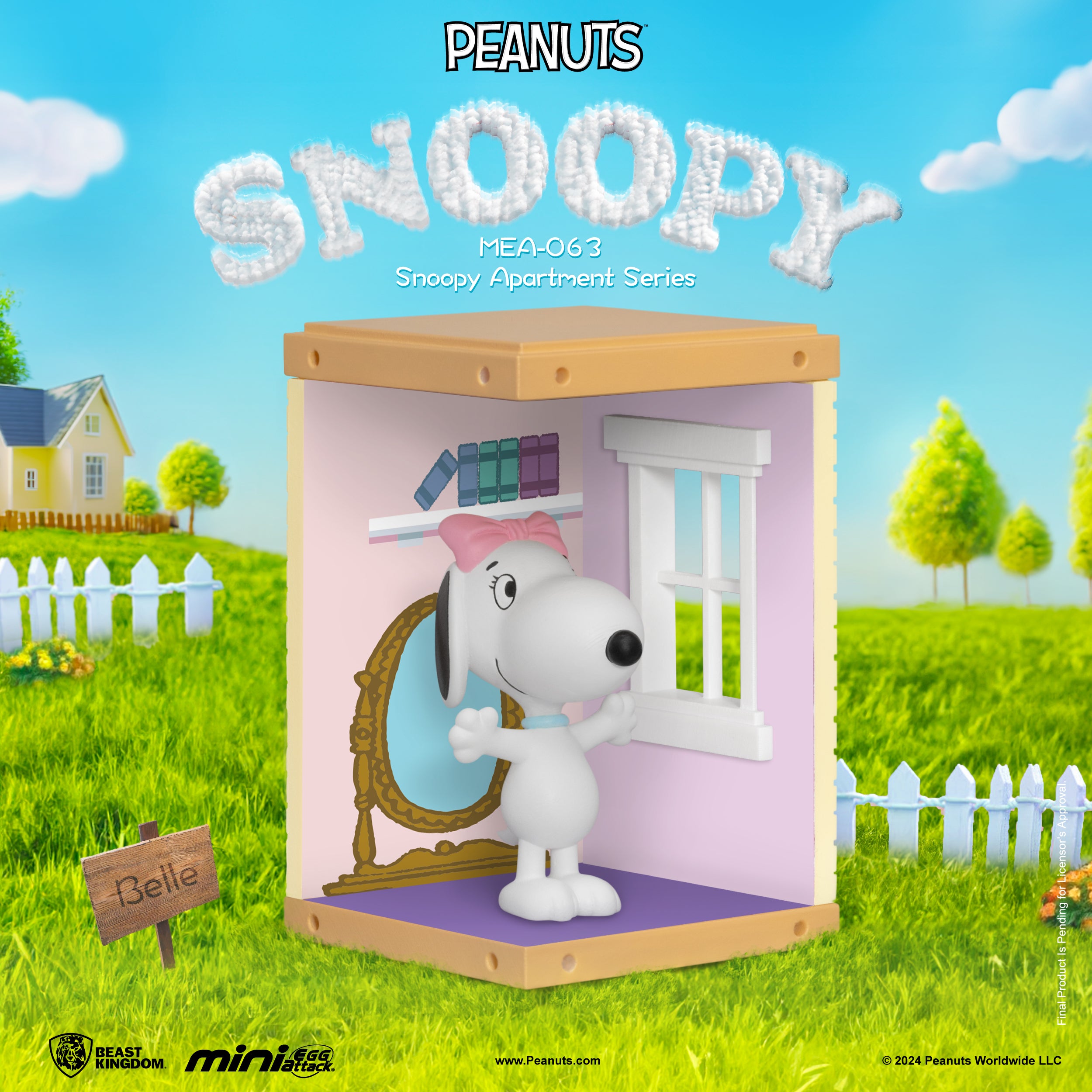 PRE-ORDER Beast Kingdom - Snoopy Apartment Series [Box of 6]