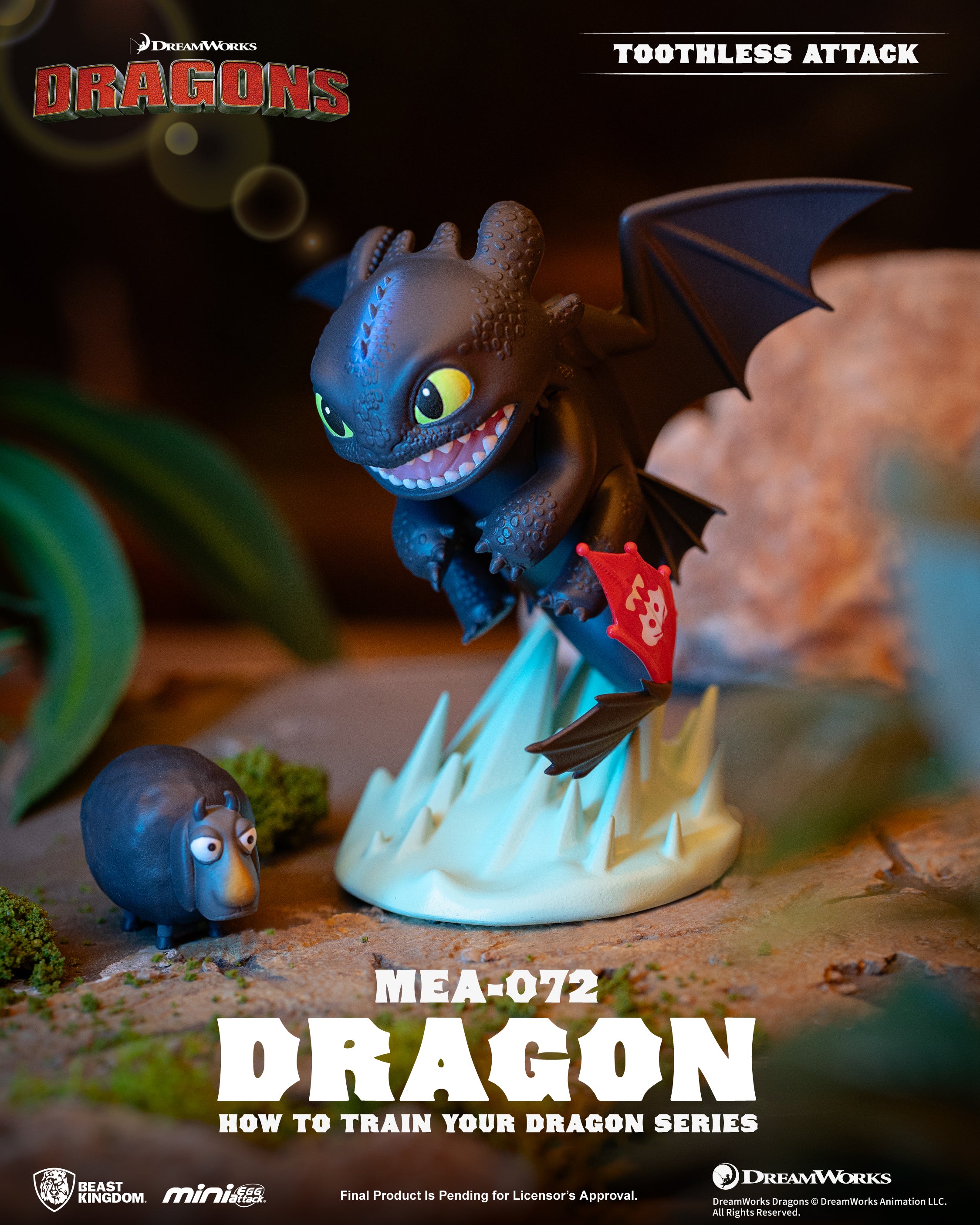 PRE-ORDER Beast Kingdom - How to Train Your Dragon Series Blind Box Set [Box of 6]