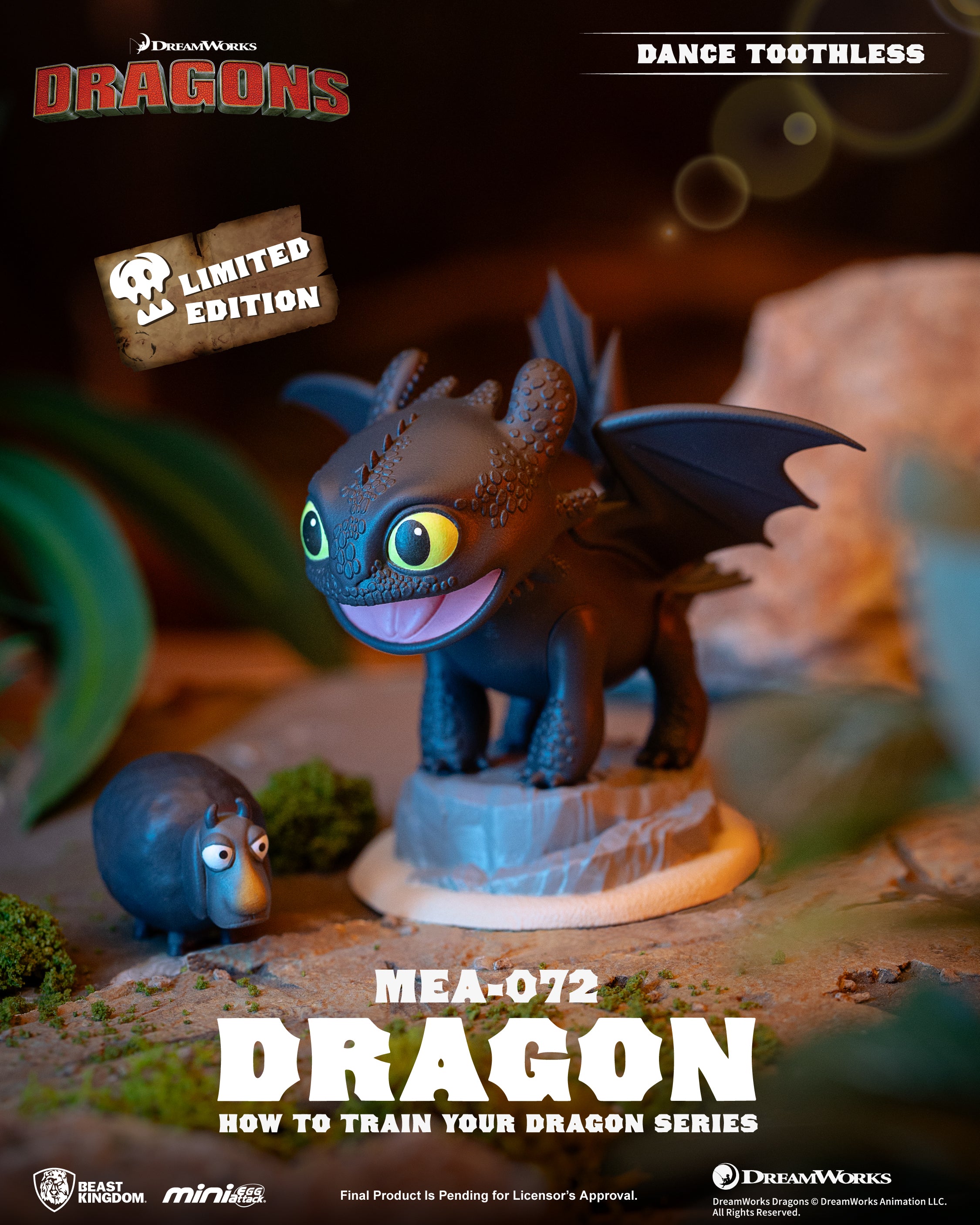 PRE-ORDER Beast Kingdom - How to Train Your Dragon Series Blind Box Set [Box of 6]