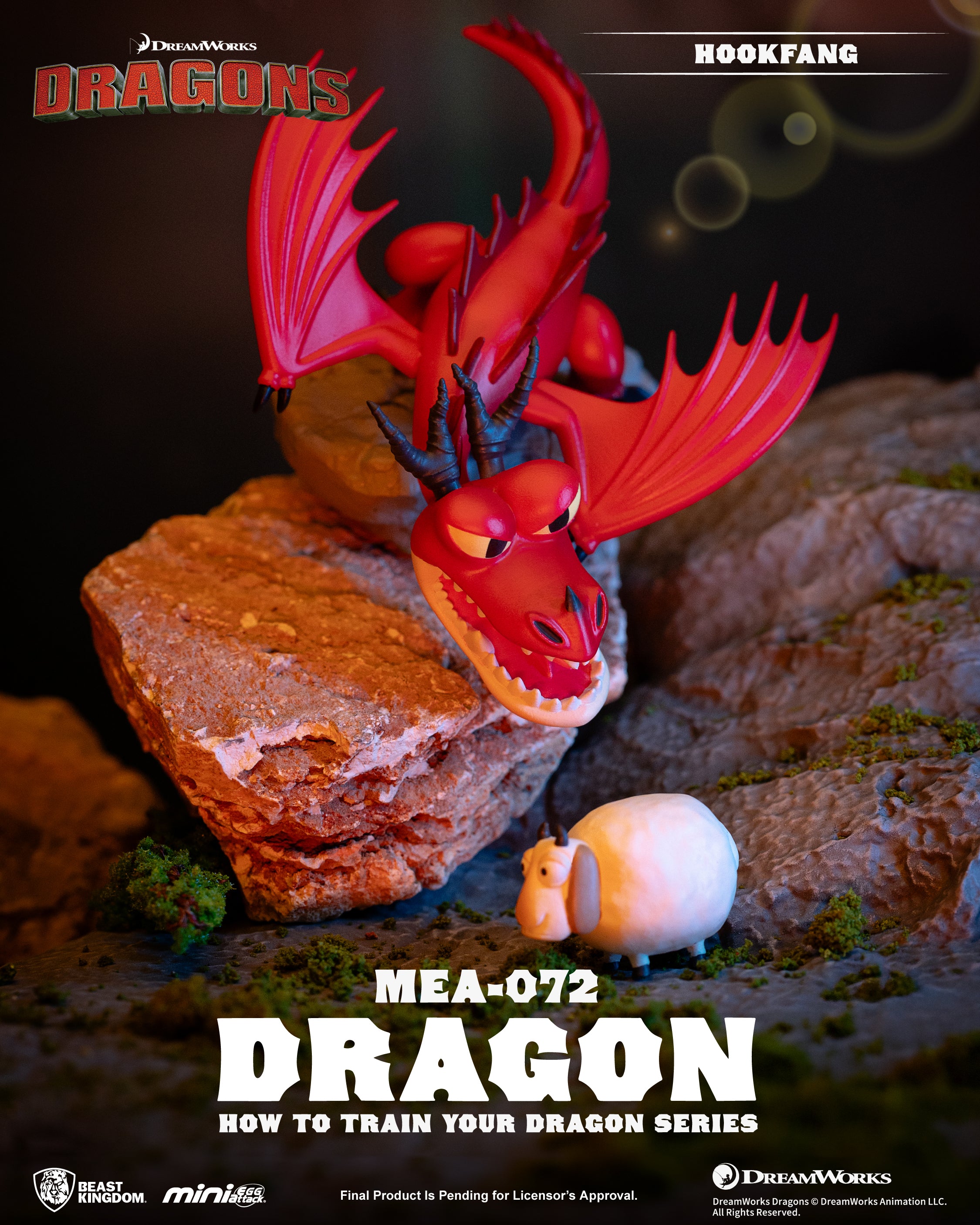 PRE-ORDER Beast Kingdom - How to Train Your Dragon Series Blind Box Set [Box of 6]