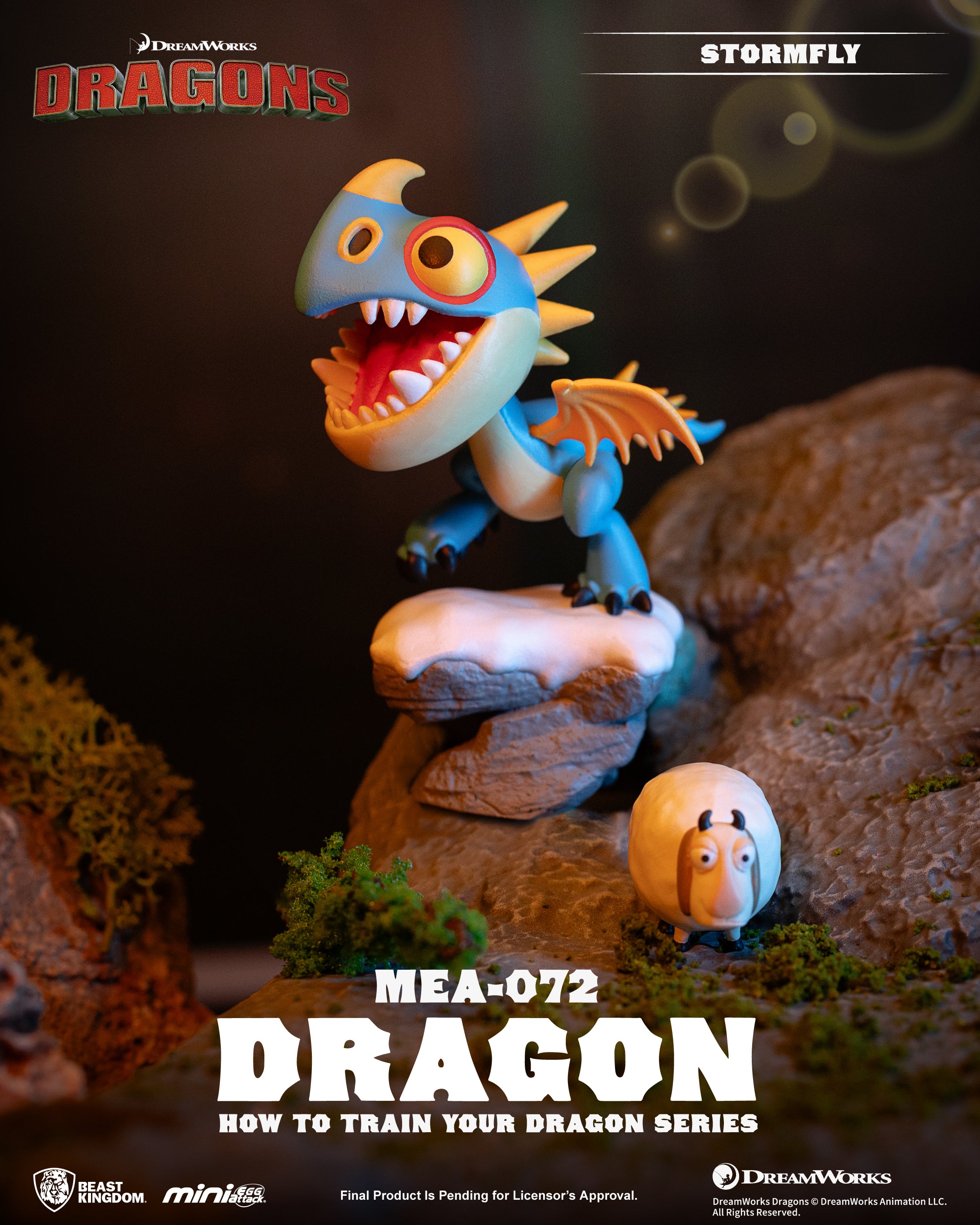 PRE-ORDER Beast Kingdom - How to Train Your Dragon Series Blind Box Set [Box of 6]