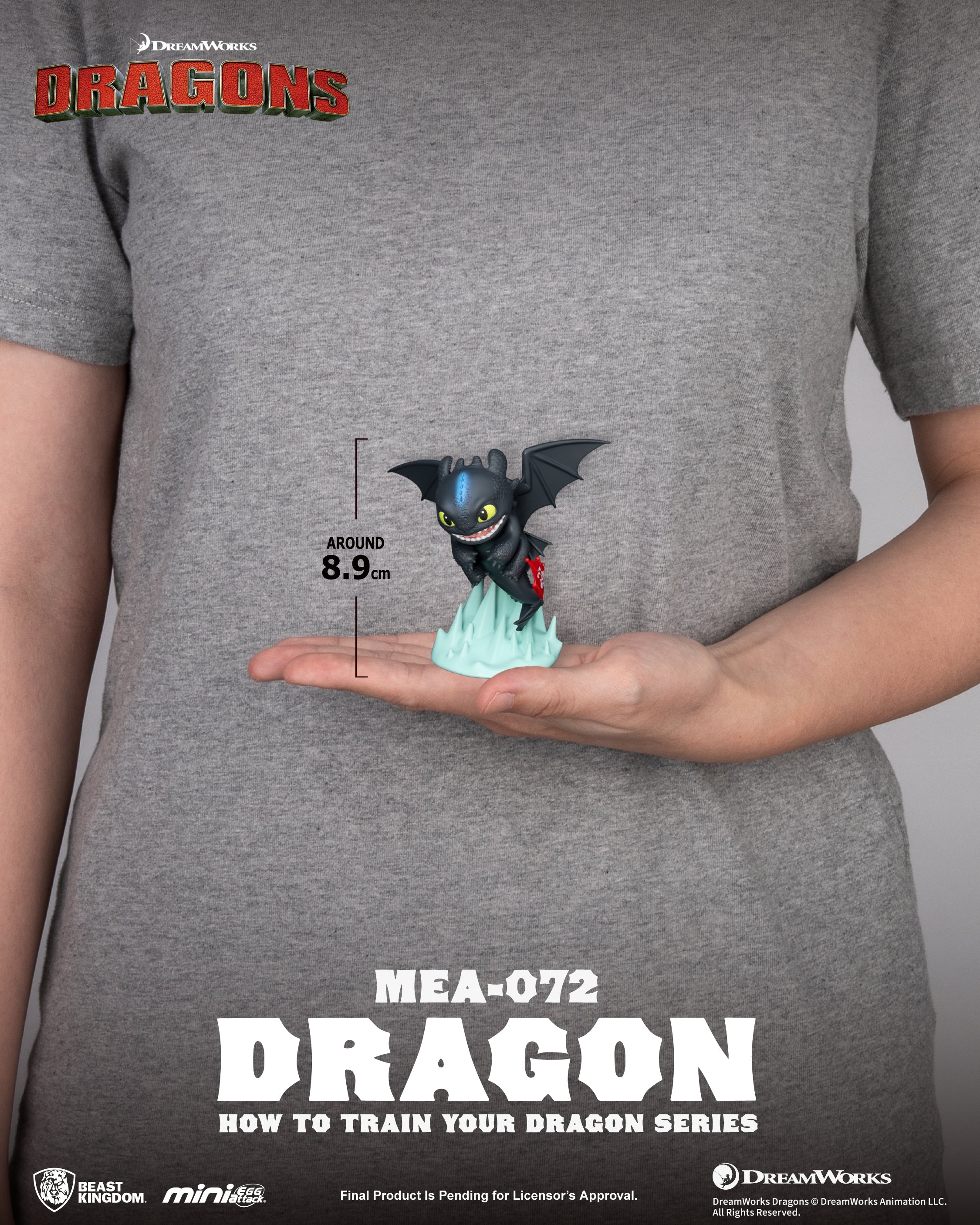 PRE-ORDER Beast Kingdom - How to Train Your Dragon Series Blind Box Set [Box of 6]