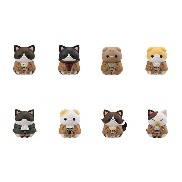 IN-STOCK MegaHouse - MEGA CAT PROJECT Attack on Titan - Attack on Nyanko Survey Corps Group da Nyan! [June 2024 Release]
