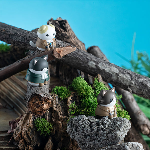 IN-STOCK MegaHouse - MEGA CAT PROJECT Attack on Titan - Attack on Nyanko Survey Corps Group da Nyan! [June 2024 Release]