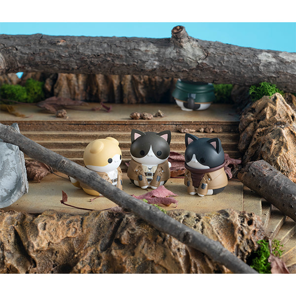 IN-STOCK MegaHouse - MEGA CAT PROJECT Attack on Titan - Attack on Nyanko Survey Corps Group da Nyan! [June 2024 Release]