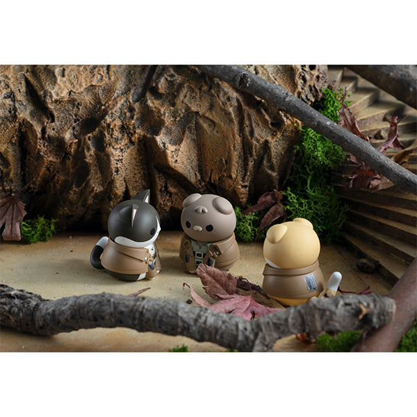 IN-STOCK MegaHouse - MEGA CAT PROJECT Attack on Titan - Attack on Nyanko Survey Corps Group da Nyan! [June 2024 Release]