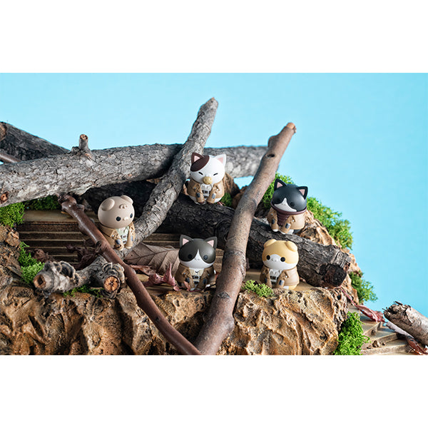 IN-STOCK MegaHouse - MEGA CAT PROJECT Attack on Titan - Attack on Nyanko Survey Corps Group da Nyan! [June 2024 Release]