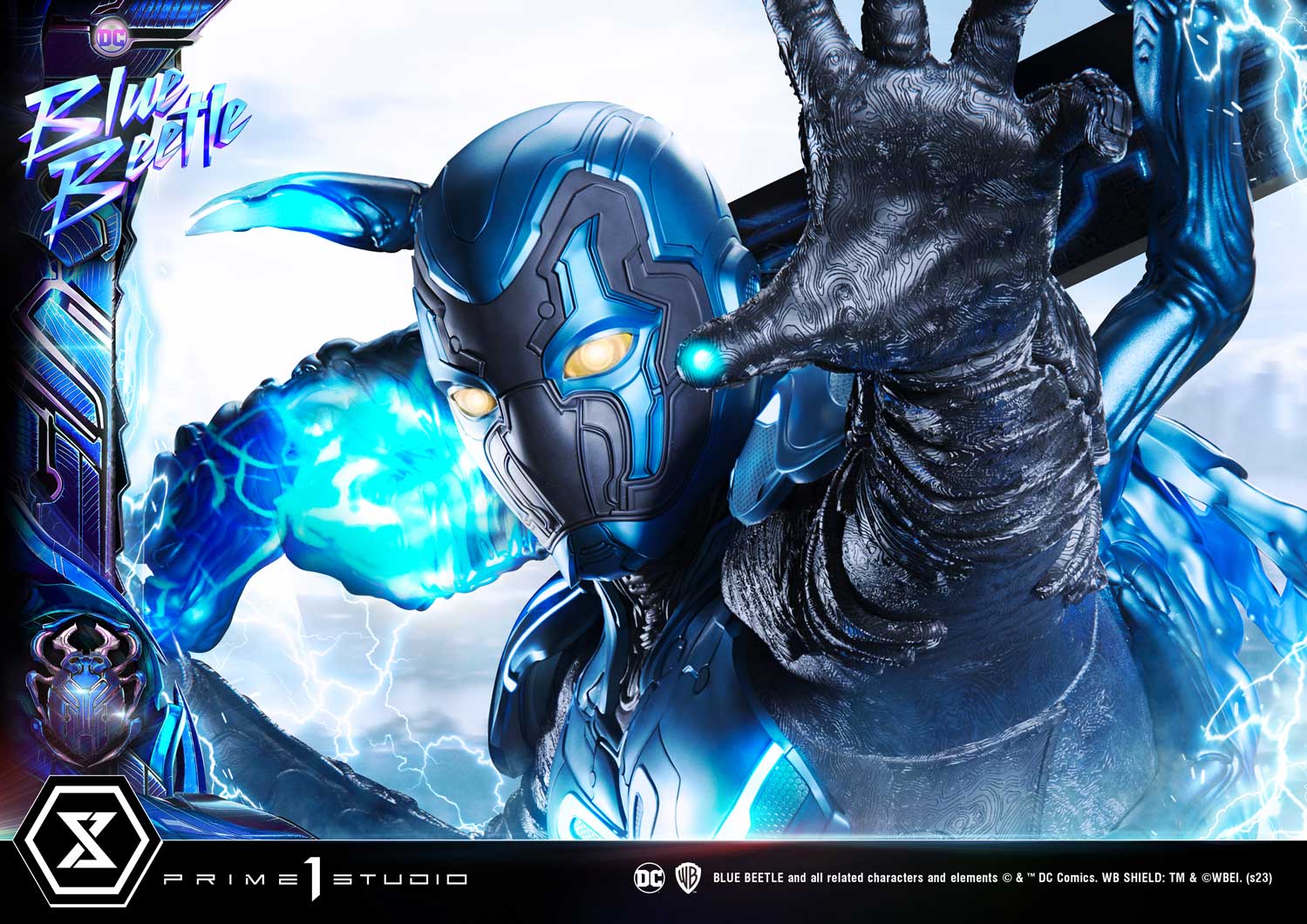 PRE-ORDER Prime1 Studio - Museum Masterline - Blue Beetle - Blue Beetle: Deluxe Bonus Ver. 1/3