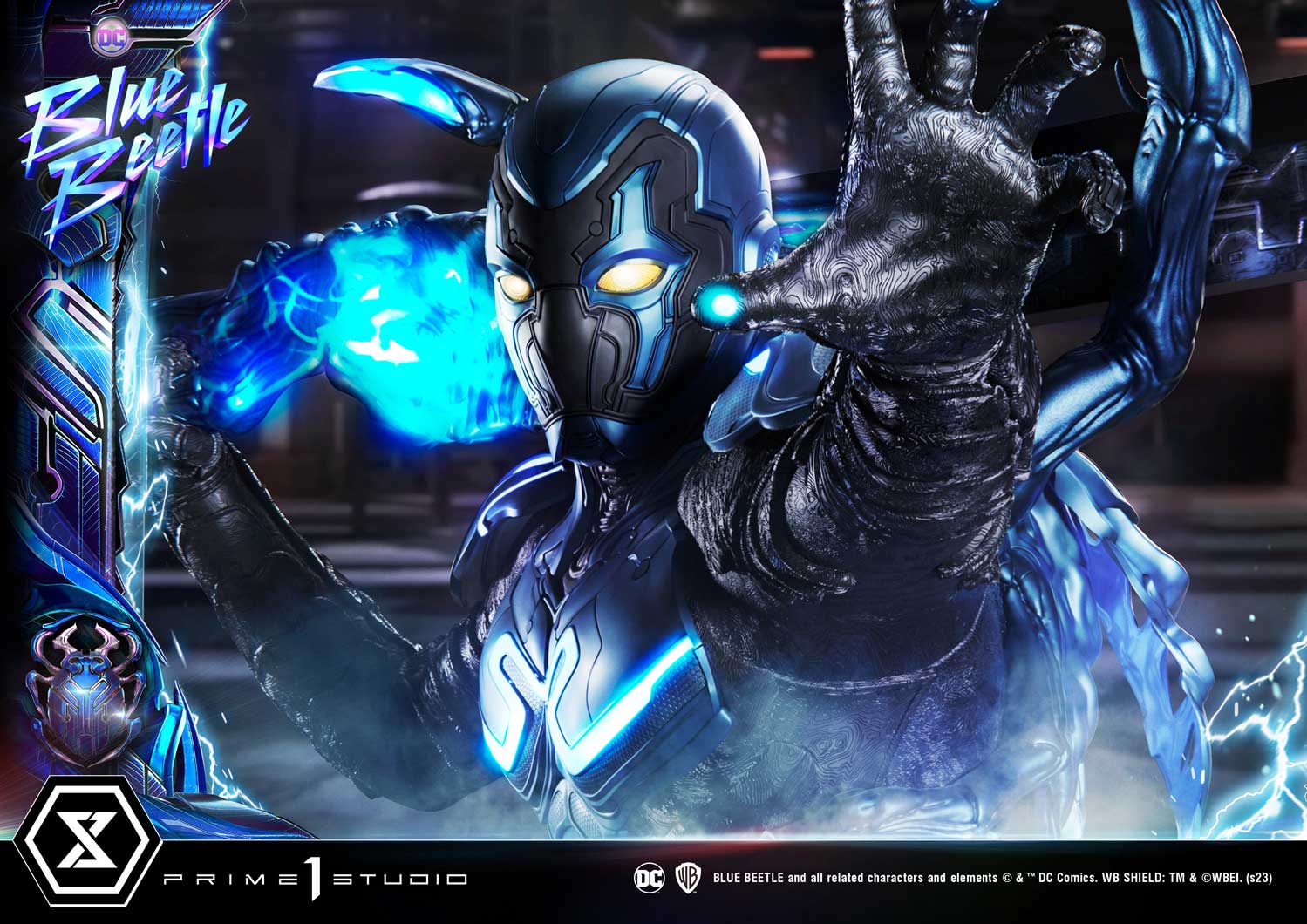 PRE-ORDER Prime1 Studio - Museum Masterline - Blue Beetle - Blue Beetle: Deluxe Bonus Ver. 1/3