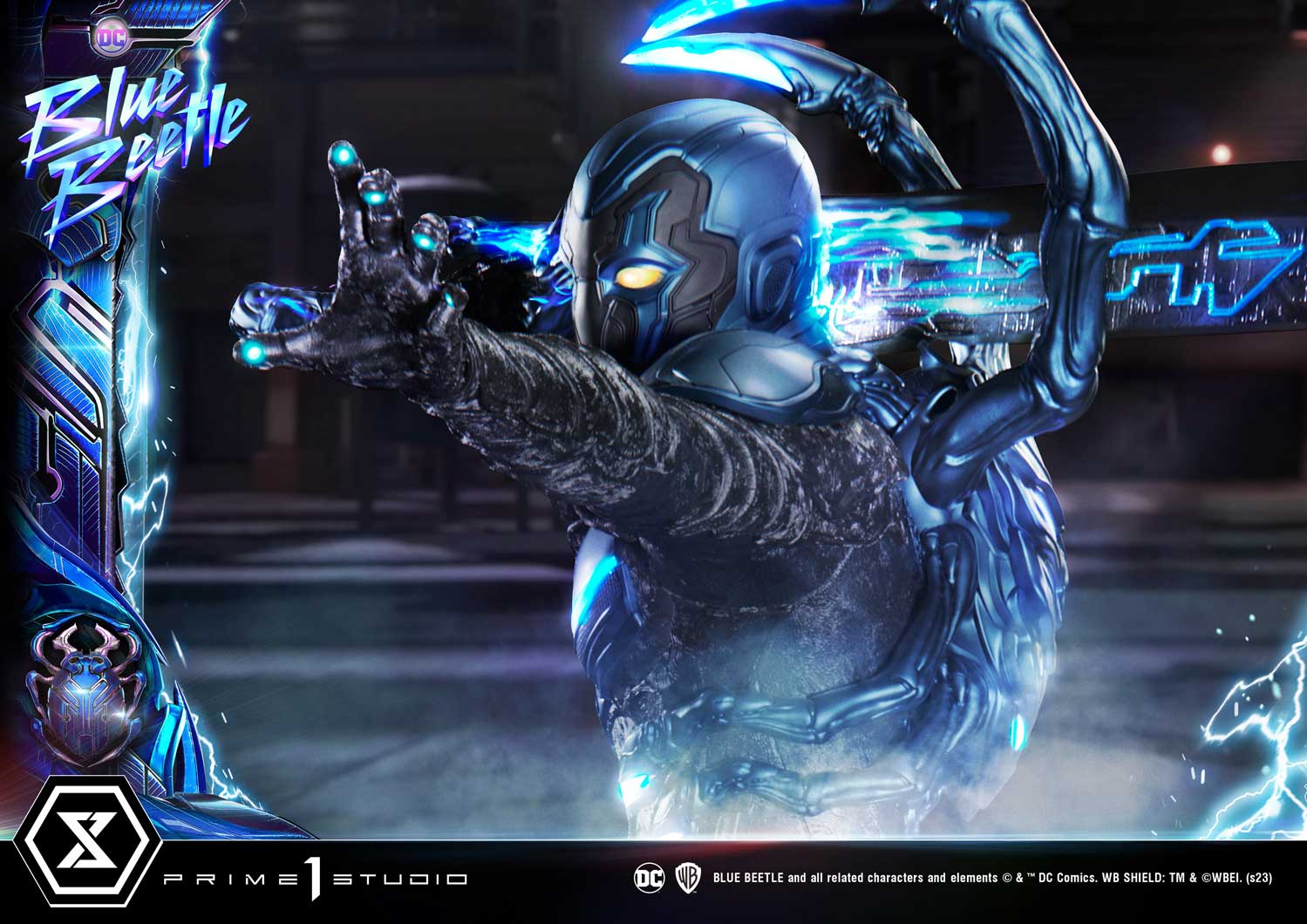 PRE-ORDER Prime1 Studio - Museum Masterline - Blue Beetle - Blue Beetle: Deluxe Bonus Ver. 1/3