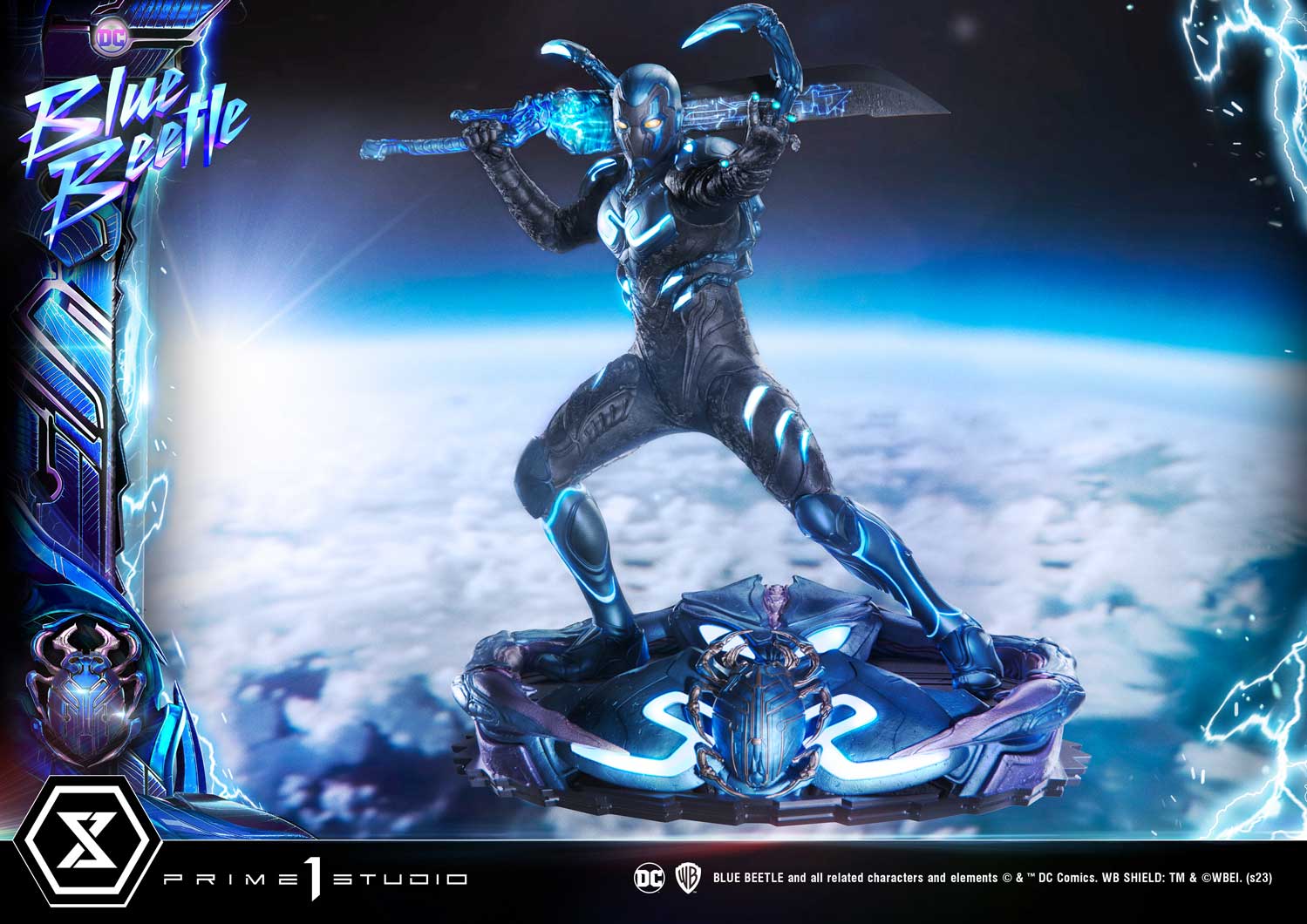 PRE-ORDER Prime1 Studio - Museum Masterline - Blue Beetle - Blue Beetle: Deluxe Ver. 1/3