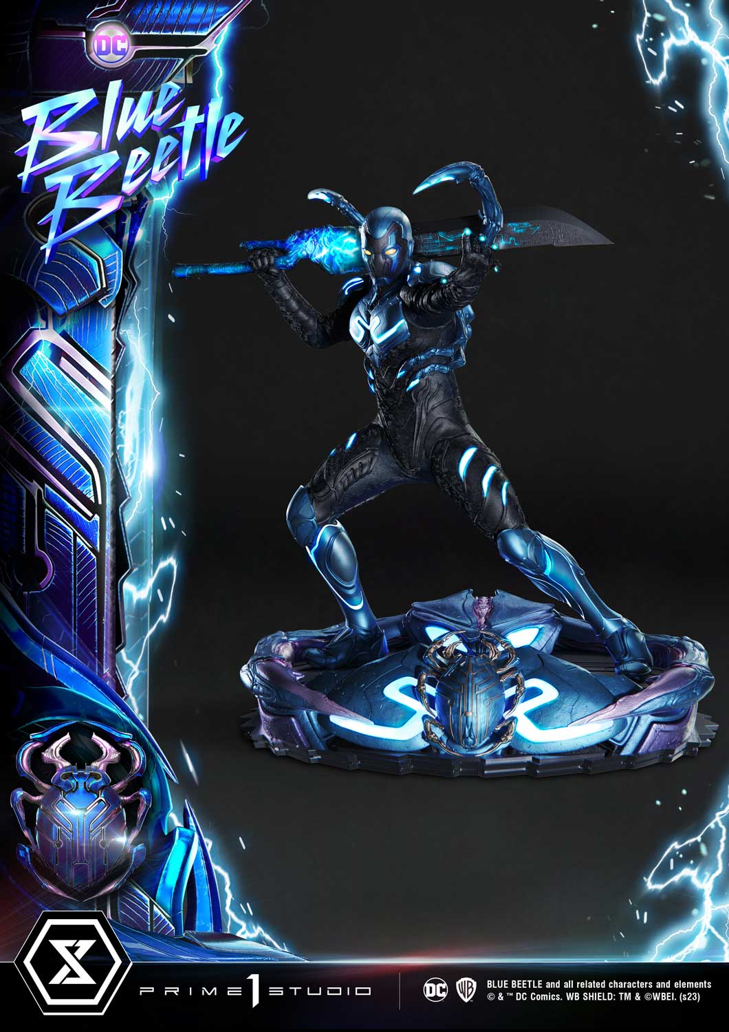 PRE-ORDER Prime1 Studio - Museum Masterline - Blue Beetle - Blue Beetle: Deluxe Ver. 1/3