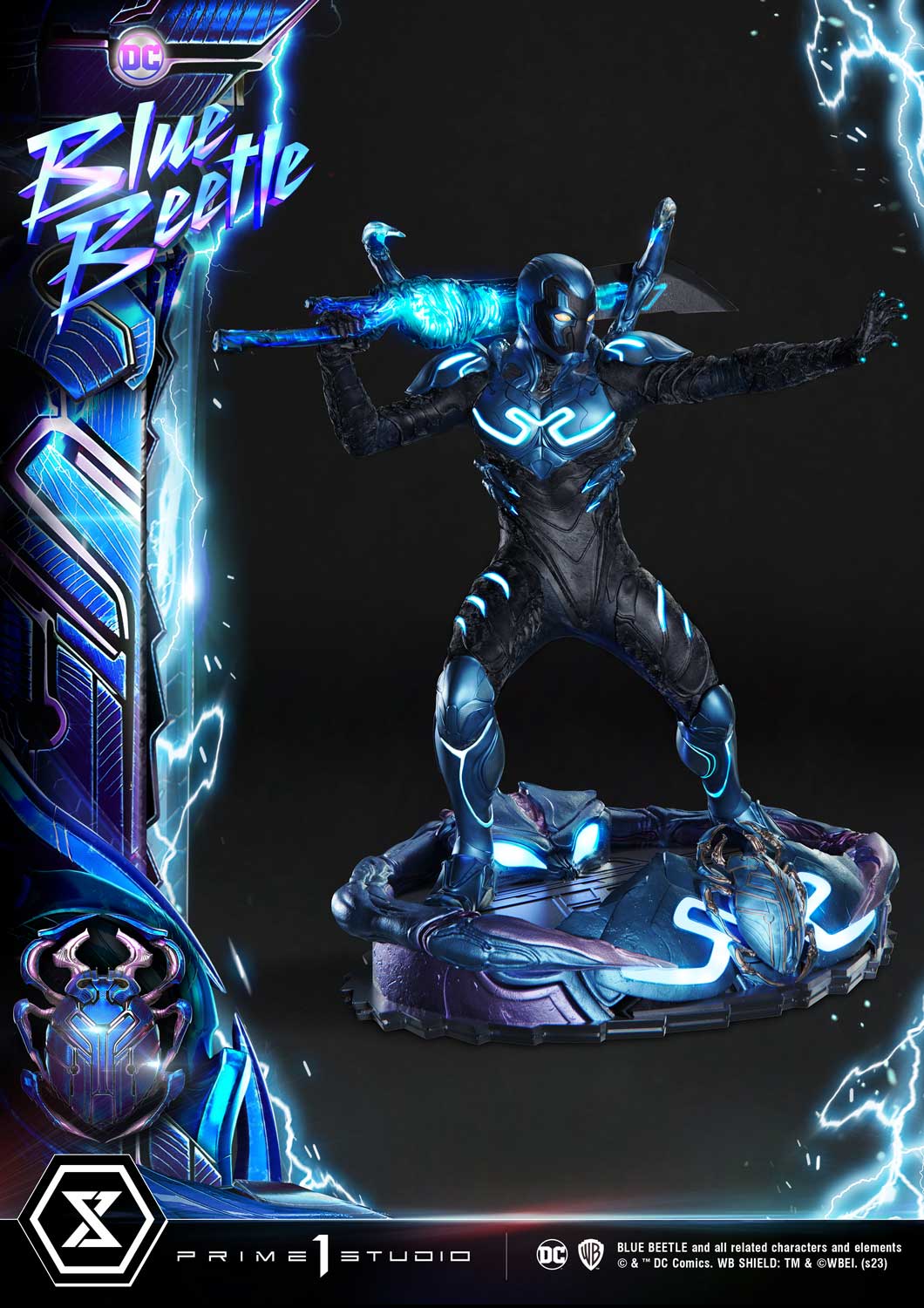 PRE-ORDER Prime1 Studio - Museum Masterline - Blue Beetle - Blue Beetle: Deluxe Ver. 1/3