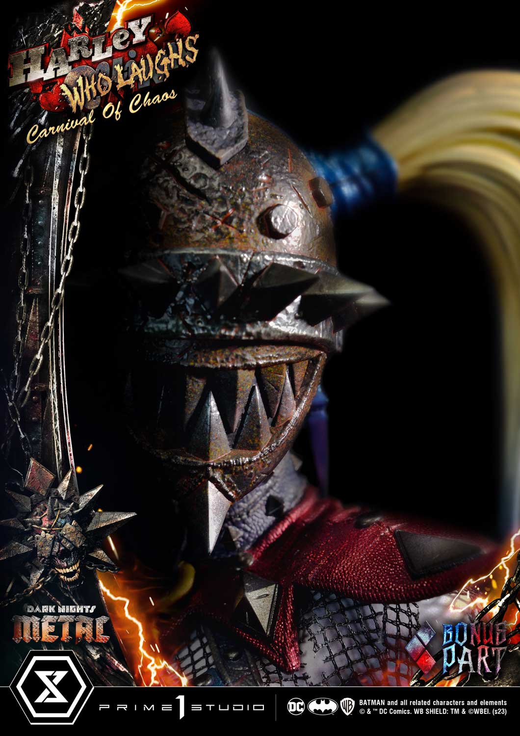PRE-ORDER Prime1 Studio - Museum Masterline - Dark Nights: Metal (Comics) - Harley Quinn Who Laughs: Deluxe Bonus Ver. 1/3