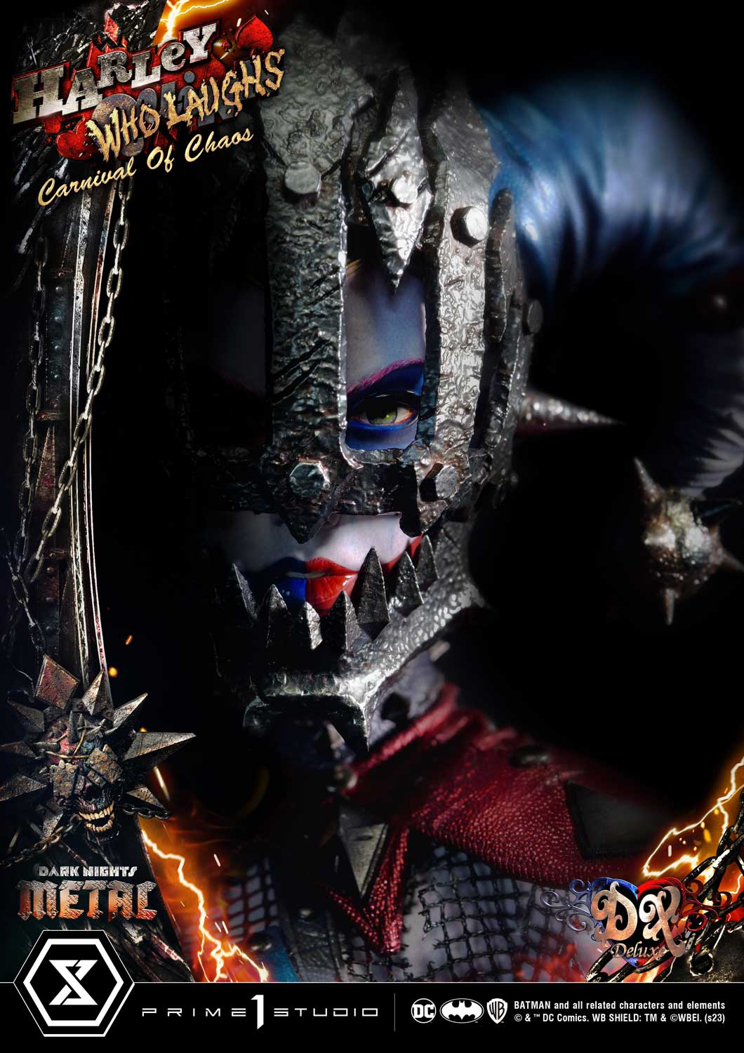PRE-ORDER Prime1 Studio - Museum Masterline - Dark Nights: Metal (Comics) - Harley Quinn Who Laughs: Deluxe Bonus Ver. 1/3