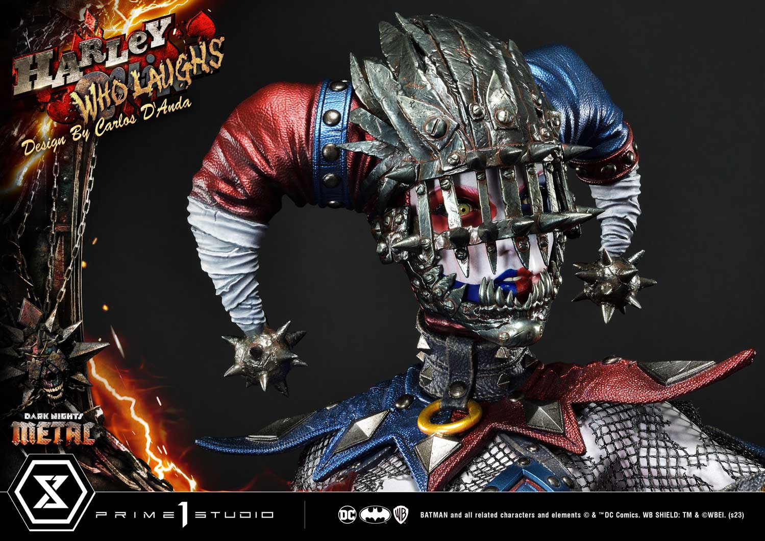 PRE-ORDER Prime1 Studio - Museum Masterline - Dark Nights: Metal (Comics) - Harley Quinn Who Laughs: Deluxe Bonus Ver. 1/3