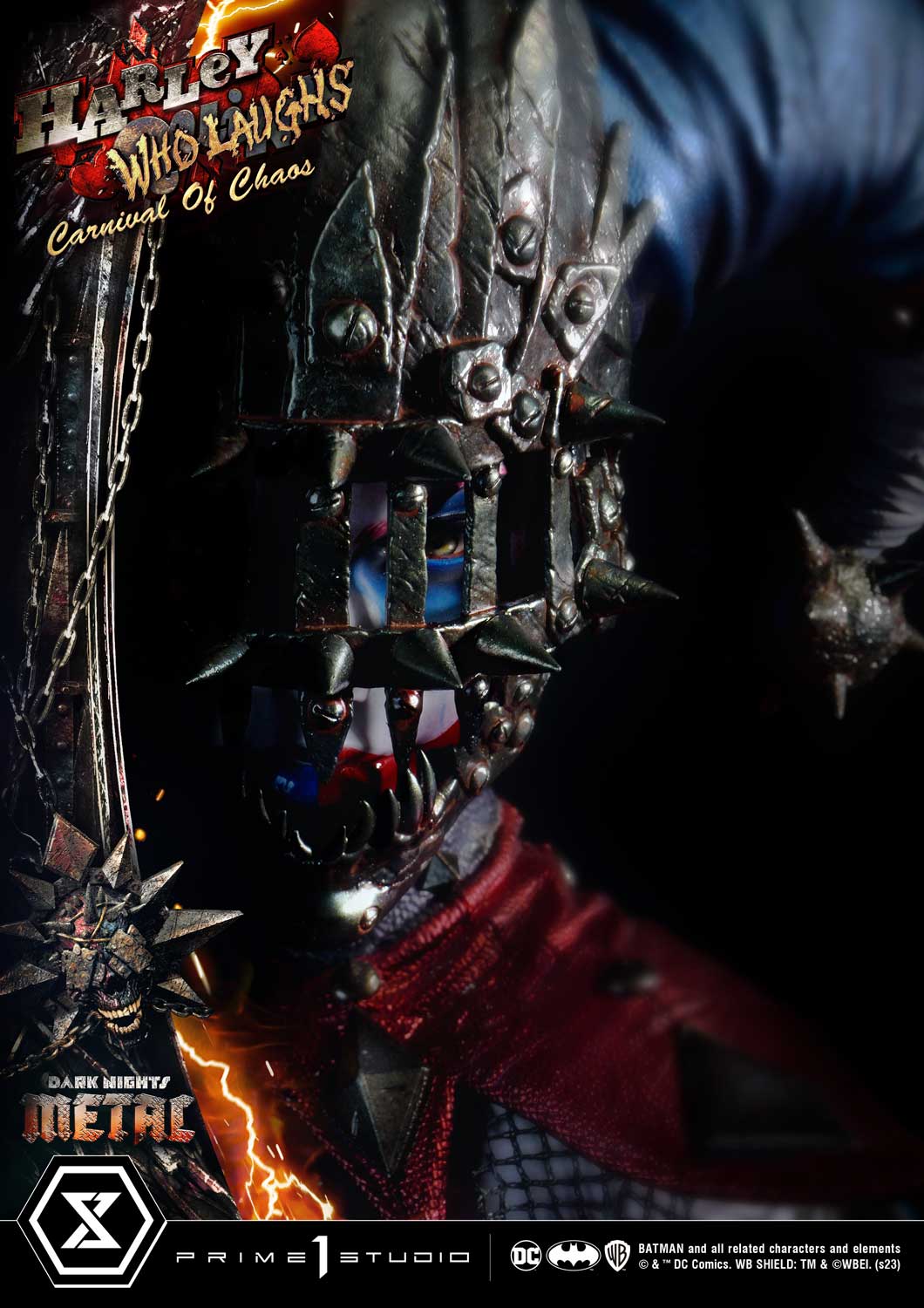PRE-ORDER Prime1 Studio - Museum Masterline - Dark Nights: Metal (Comics) - Harley Quinn Who Laughs: Deluxe Ver. 1/3
