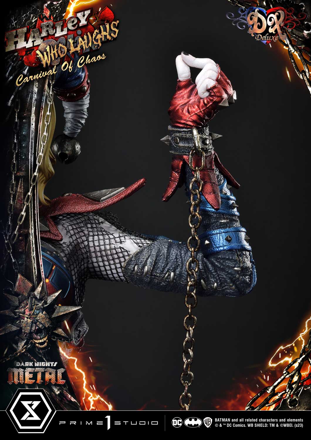 PRE-ORDER Prime1 Studio - Museum Masterline - Dark Nights: Metal (Comics) - Harley Quinn Who Laughs: Deluxe Ver. 1/3