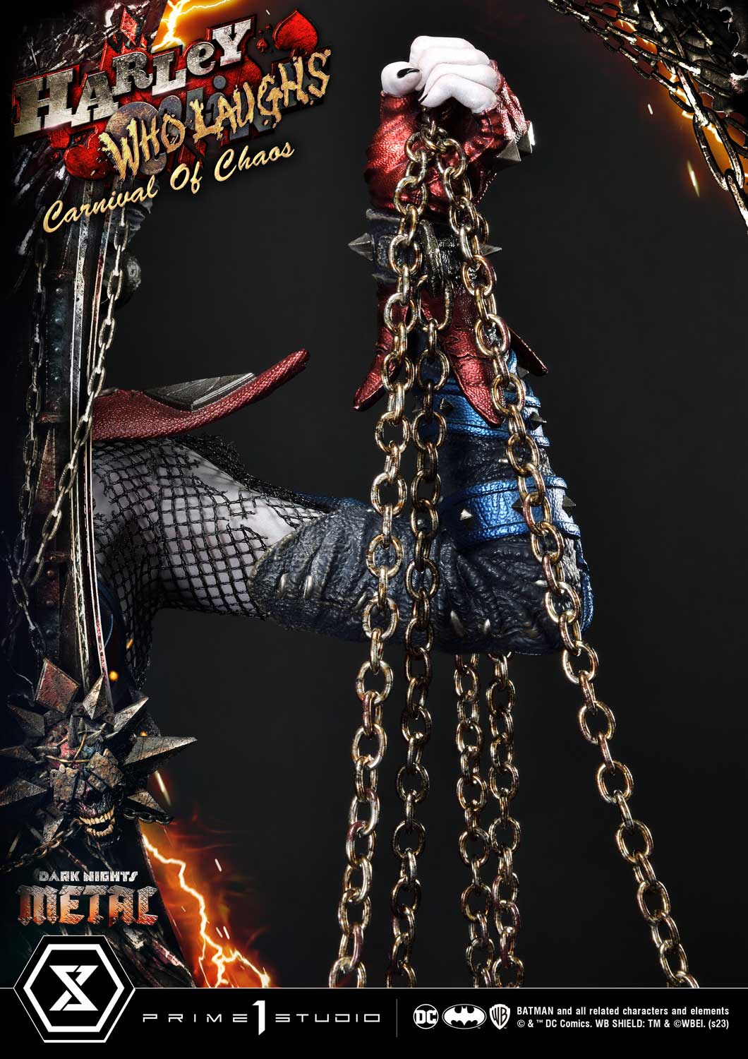 PRE-ORDER Prime1 Studio - Museum Masterline - Dark Nights: Metal (Comics) - Harley Quinn Who Laughs: Deluxe Ver. 1/3