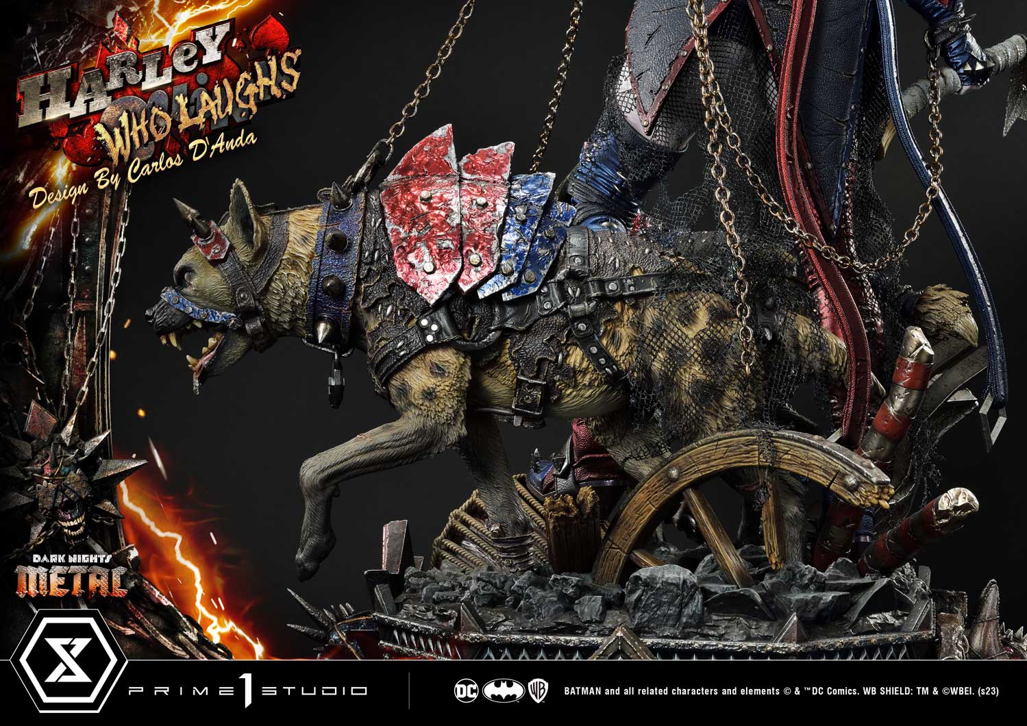 PRE-ORDER Prime1 Studio - Museum Masterline - Dark Nights: Metal (Comics) - Harley Quinn Who Laughs: Deluxe Ver. 1/3