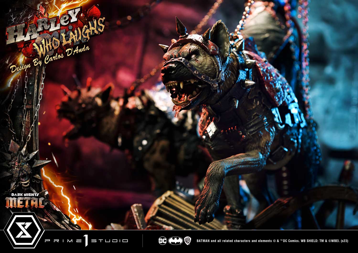 PRE-ORDER Prime1 Studio - Museum Masterline - Dark Nights: Metal (Comics) - Harley Quinn Who Laughs 1/3