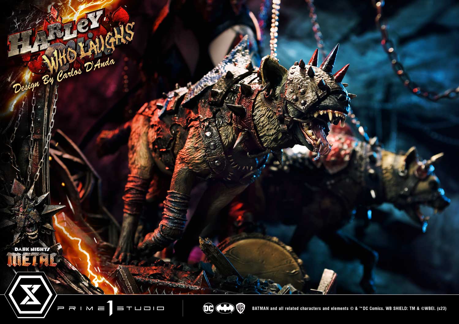 PRE-ORDER Prime1 Studio - Museum Masterline - Dark Nights: Metal (Comics) - Harley Quinn Who Laughs 1/3