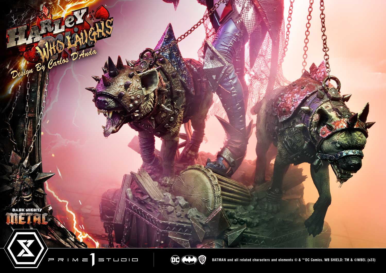 PRE-ORDER Prime1 Studio - Museum Masterline - Dark Nights: Metal (Comics) - Harley Quinn Who Laughs 1/3