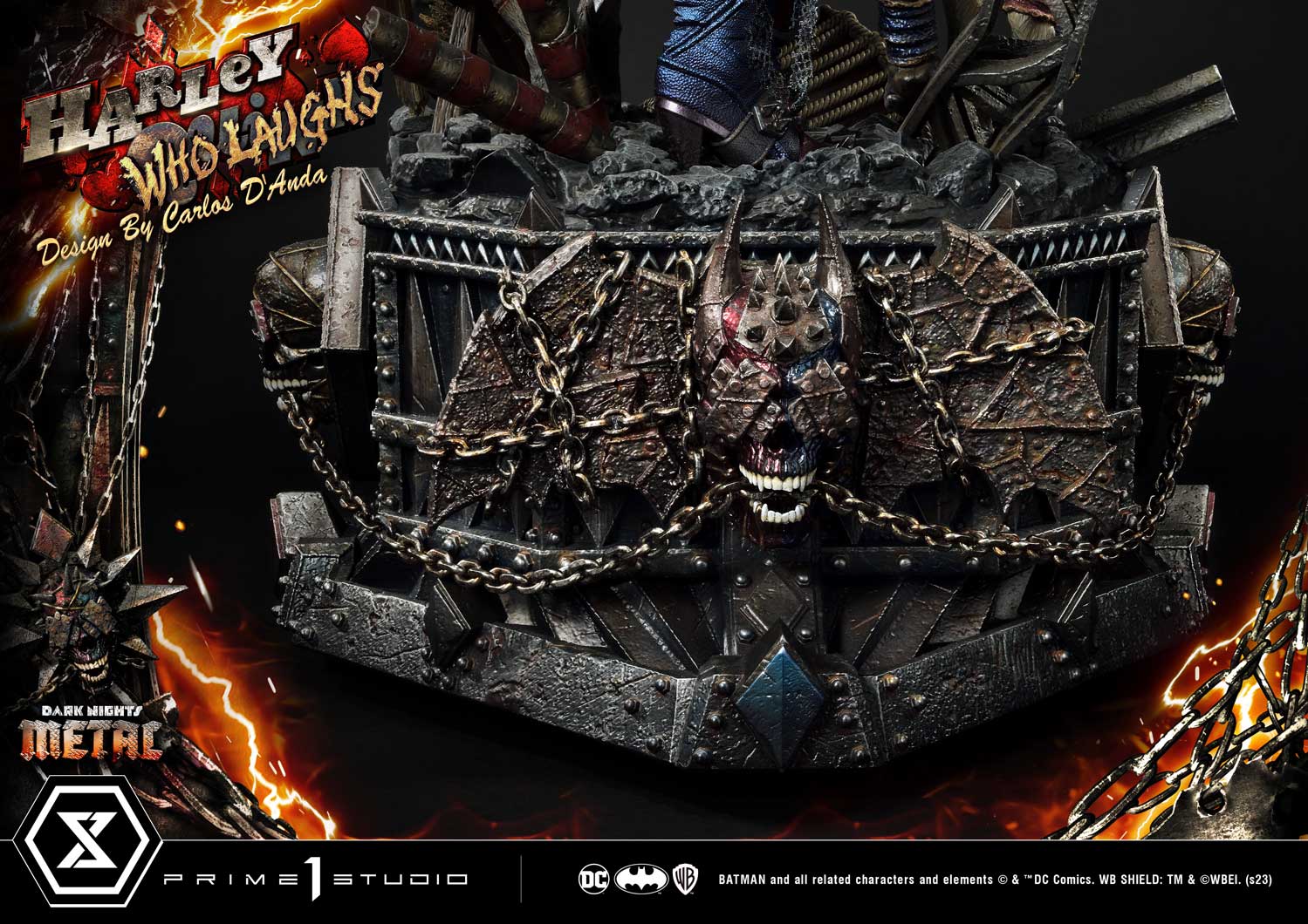 PRE-ORDER Prime1 Studio - Museum Masterline - Dark Nights: Metal (Comics) - Harley Quinn Who Laughs 1/3