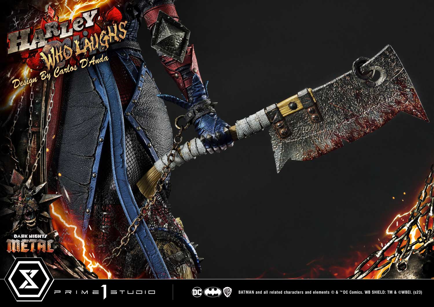 PRE-ORDER Prime1 Studio - Museum Masterline - Dark Nights: Metal (Comics) - Harley Quinn Who Laughs 1/3