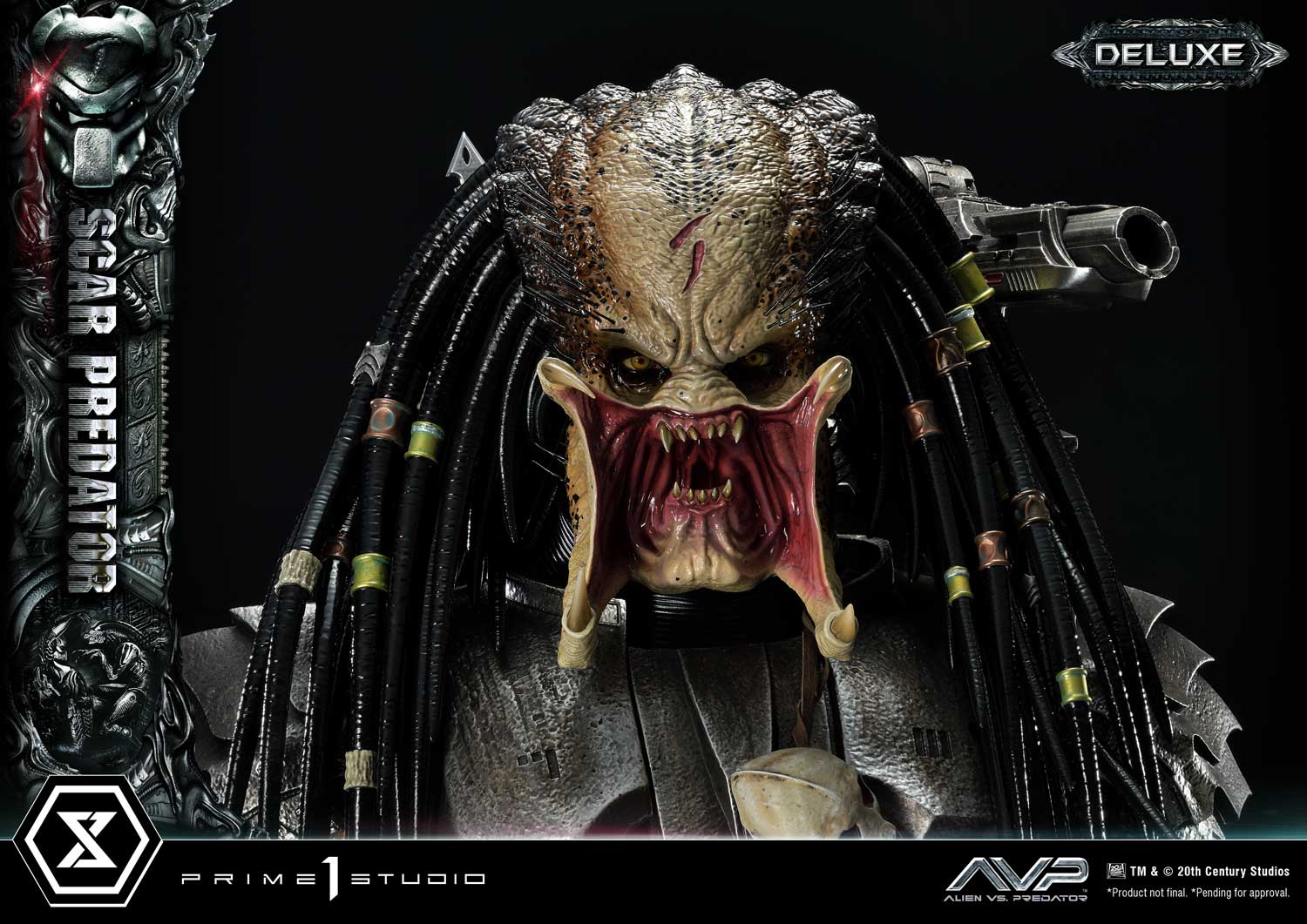 PRE-ORDER Prime1 Studio - Museum Masterline - Alien vs. Predator - Scar Predator: Deluxe Bonus Ver. 1/3