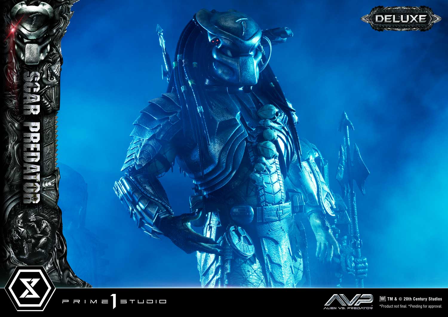 PRE-ORDER Prime1 Studio - Museum Masterline - Alien vs. Predator - Scar Predator: Deluxe Bonus Ver. 1/3