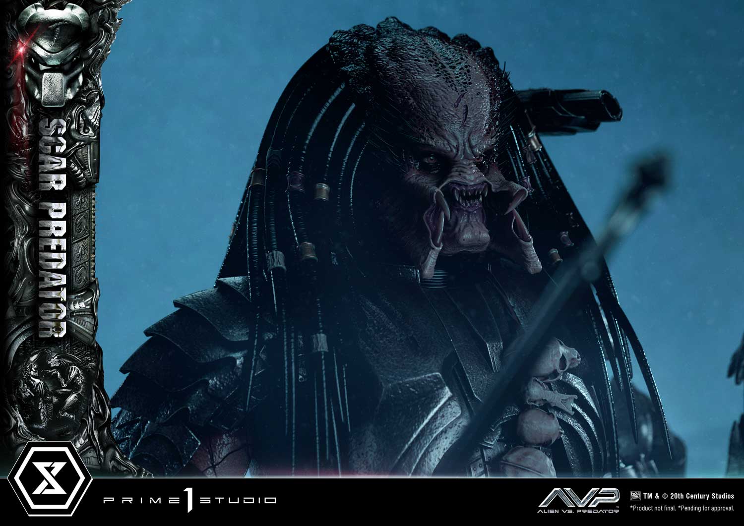 PRE-ORDER Prime1 Studio - Museum Masterline - Alien vs. Predator - Scar Predator: Deluxe Bonus Ver. 1/3