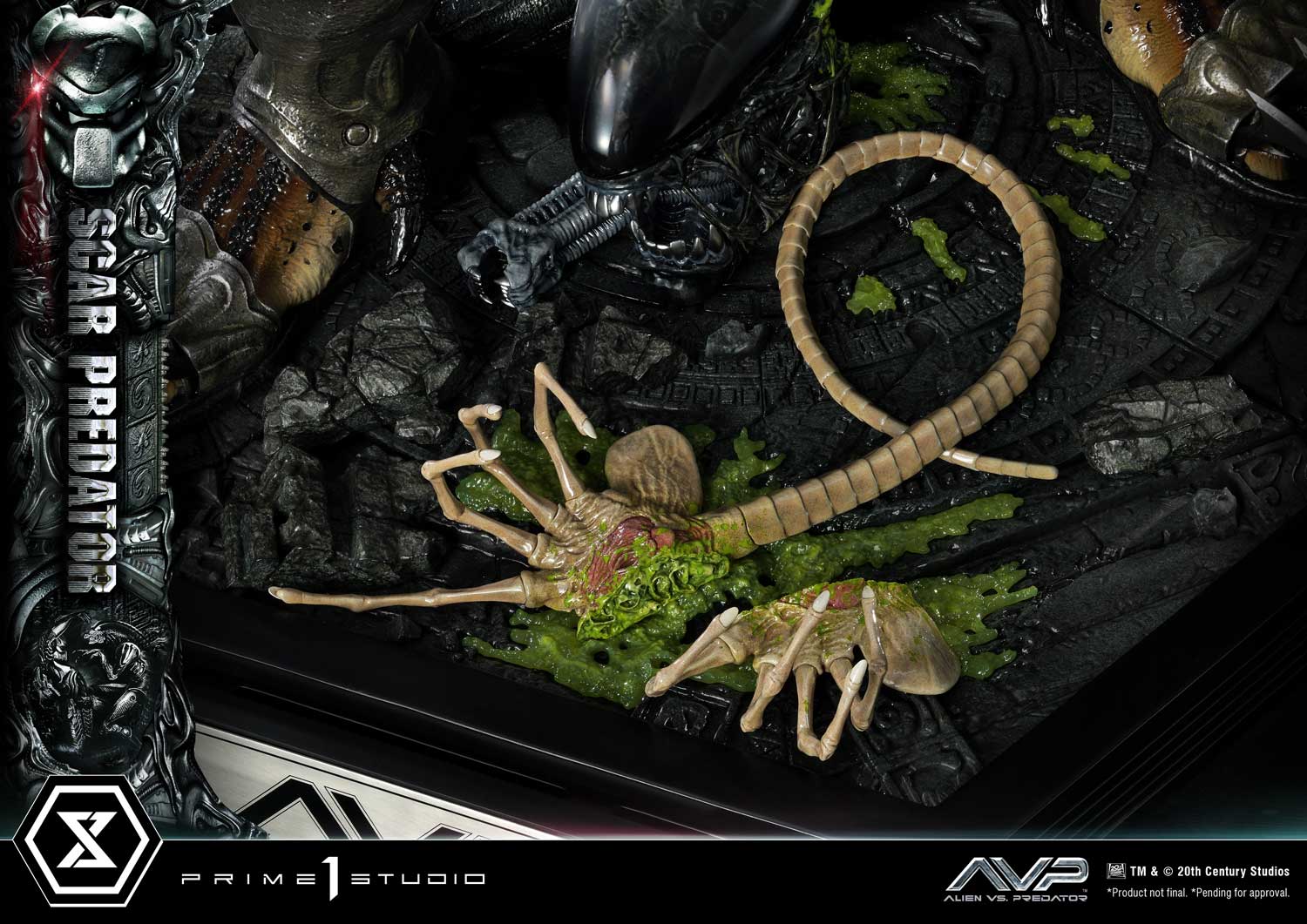 PRE-ORDER Prime1 Studio - Museum Masterline - Alien vs. Predator - Scar Predator: Deluxe Bonus Ver. 1/3