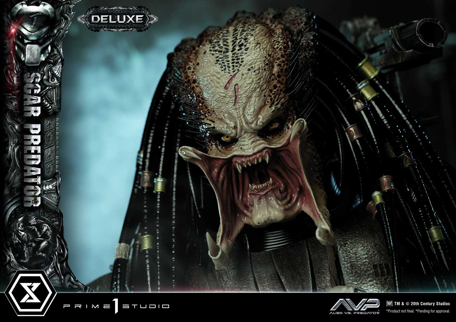 PRE-ORDER Prime1 Studio - Museum Masterline - Alien vs. Predator - Scar Predator: Deluxe Ver. 1/3