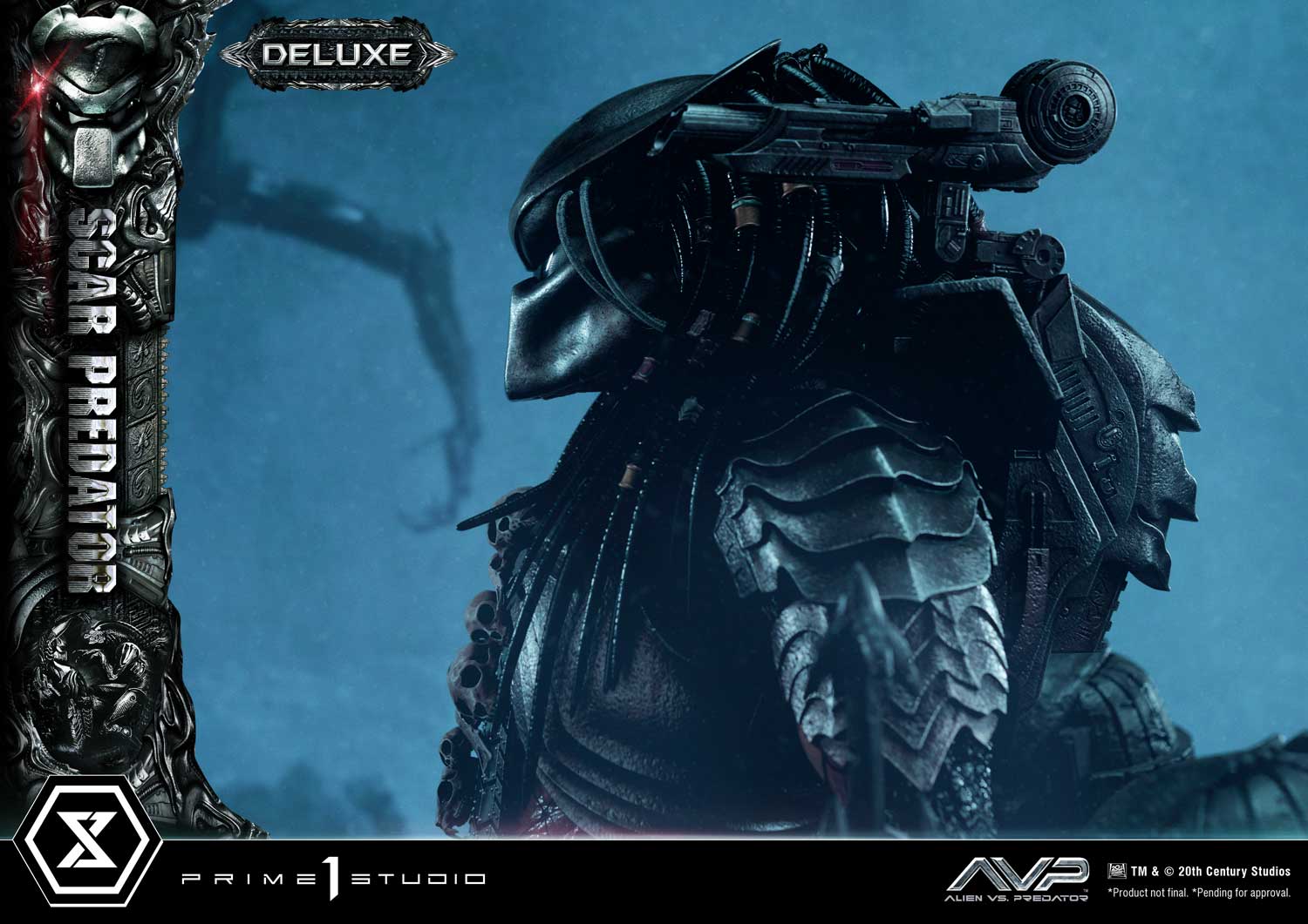 PRE-ORDER Prime1 Studio - Museum Masterline - Alien vs. Predator - Scar Predator: Deluxe Ver. 1/3