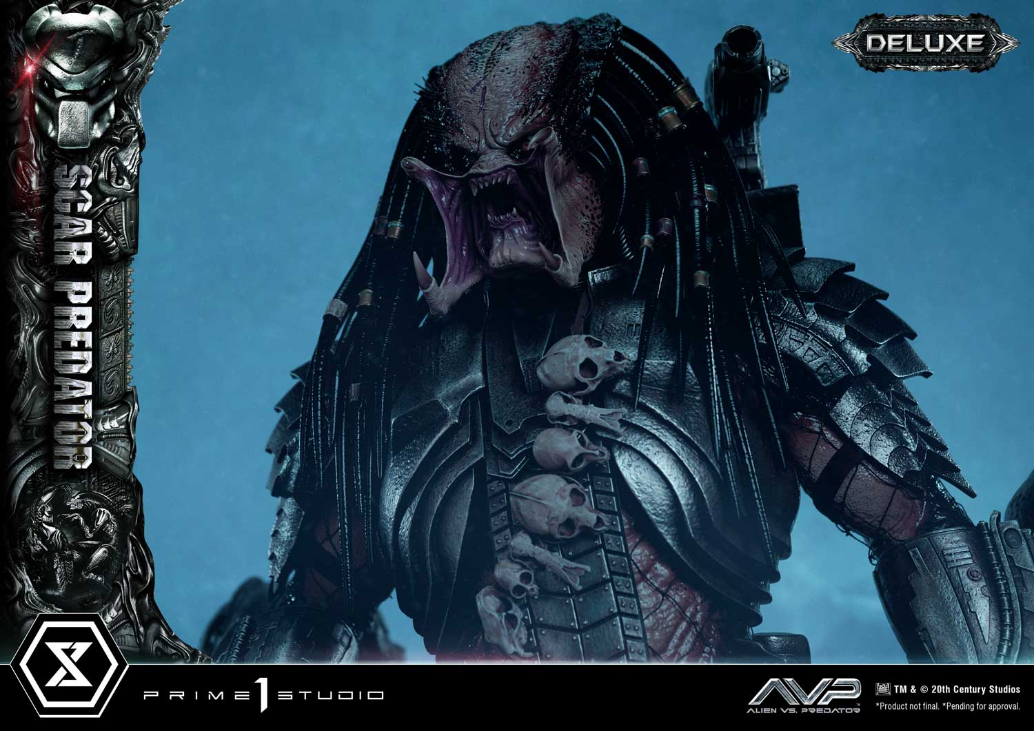 PRE-ORDER Prime1 Studio - Museum Masterline - Alien vs. Predator - Scar Predator: Deluxe Ver. 1/3