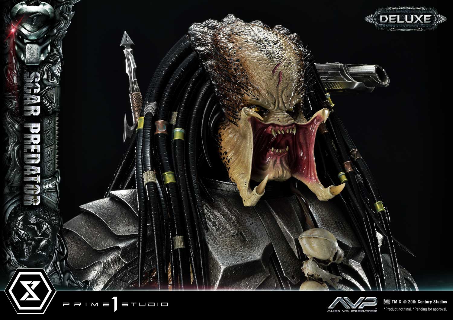 PRE-ORDER Prime1 Studio - Museum Masterline - Alien vs. Predator - Scar Predator: Deluxe Ver. 1/3
