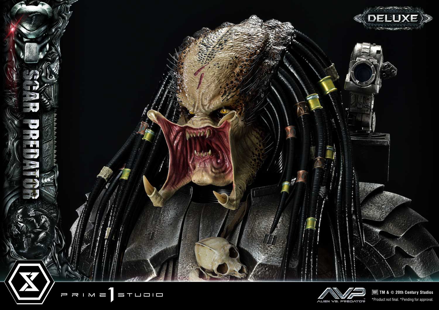 PRE-ORDER Prime1 Studio - Museum Masterline - Alien vs. Predator - Scar Predator: Deluxe Ver. 1/3