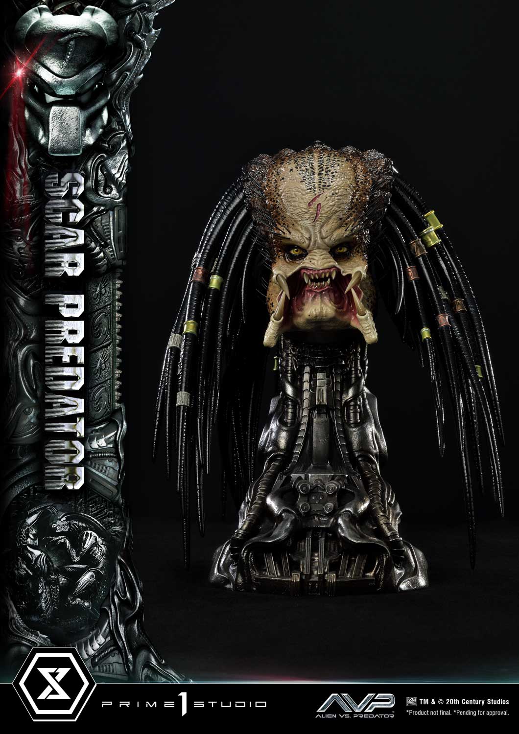 PRE-ORDER Prime1 Studio - Museum Masterline - Alien vs. Predator - Scar Predator: Deluxe Ver. 1/3