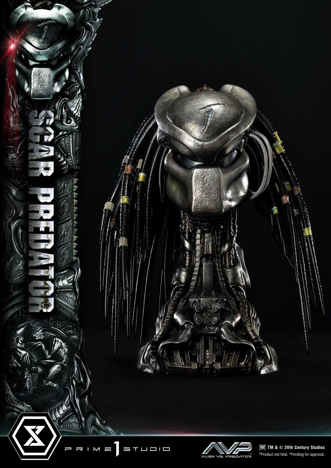 PRE-ORDER Prime1 Studio - Museum Masterline - Alien vs. Predator - Scar Predator: Deluxe Ver. 1/3