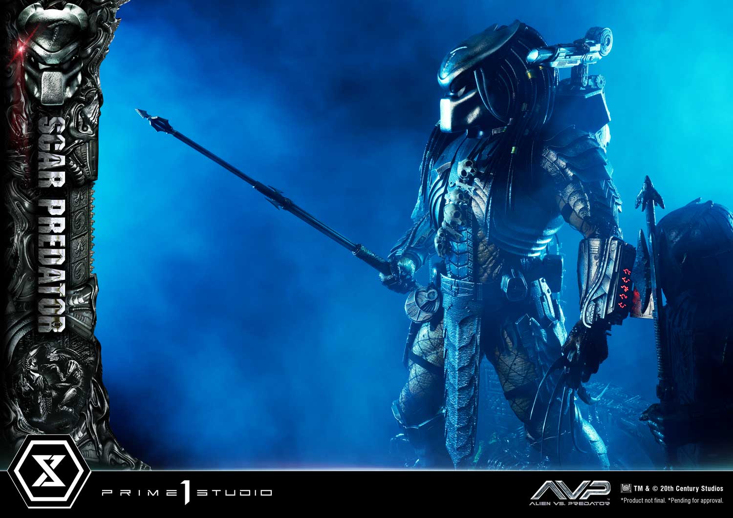 PRE-ORDER Prime1 Studio - Museum Masterline - Alien vs. Predator - Scar Predator: Deluxe Ver. 1/3
