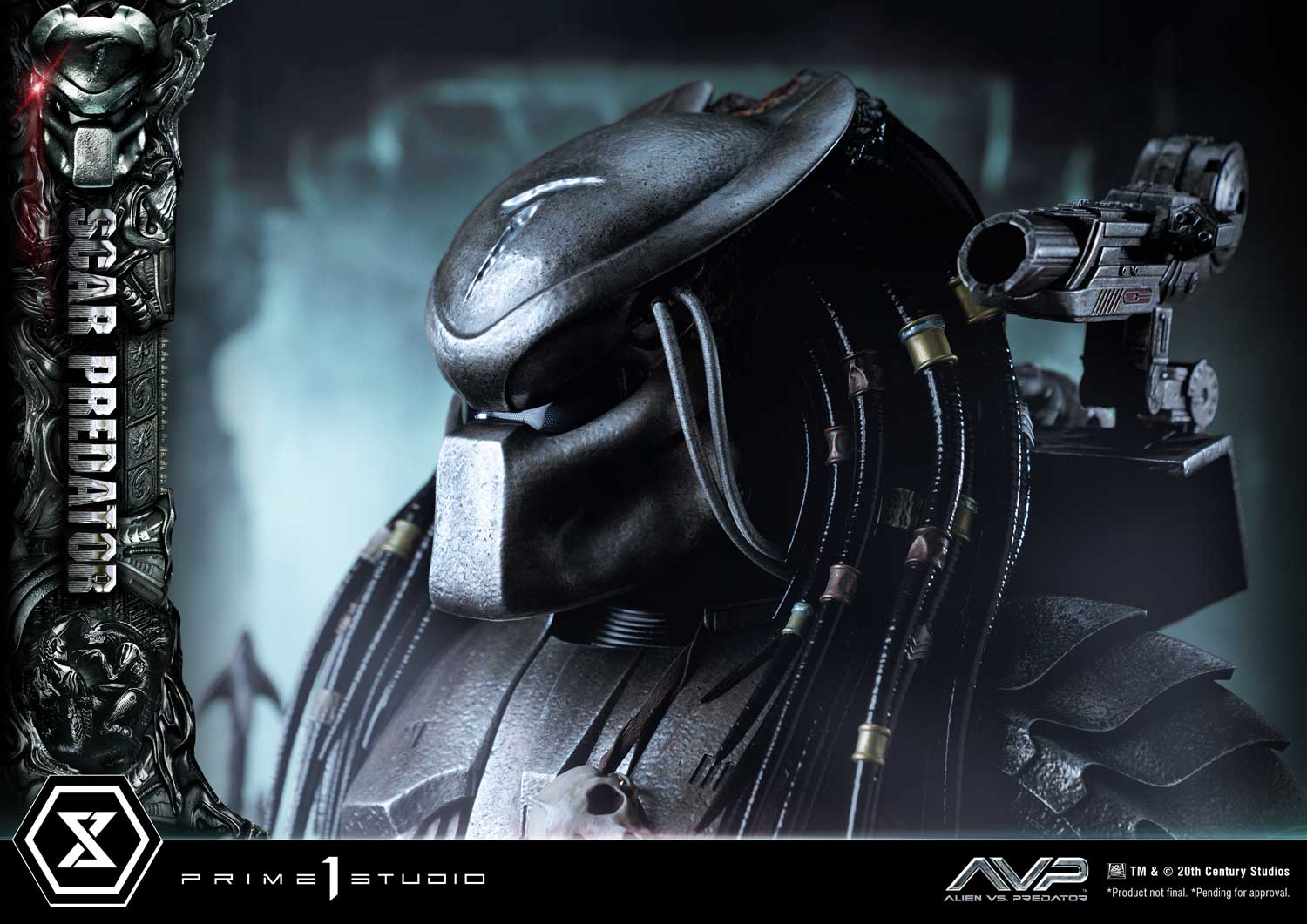 PRE-ORDER Prime1 Studio - Museum Masterline - Alien vs. Predator - Scar Predator: Deluxe Ver. 1/3