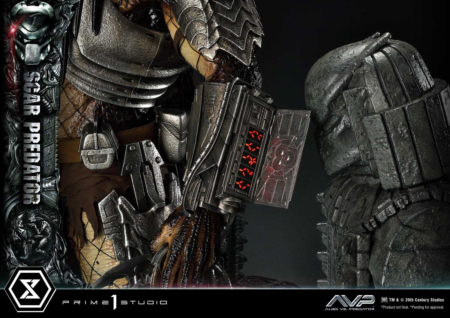 PRE-ORDER Prime1 Studio - Museum Masterline - Alien vs. Predator - Scar Predator: Deluxe Ver. 1/3