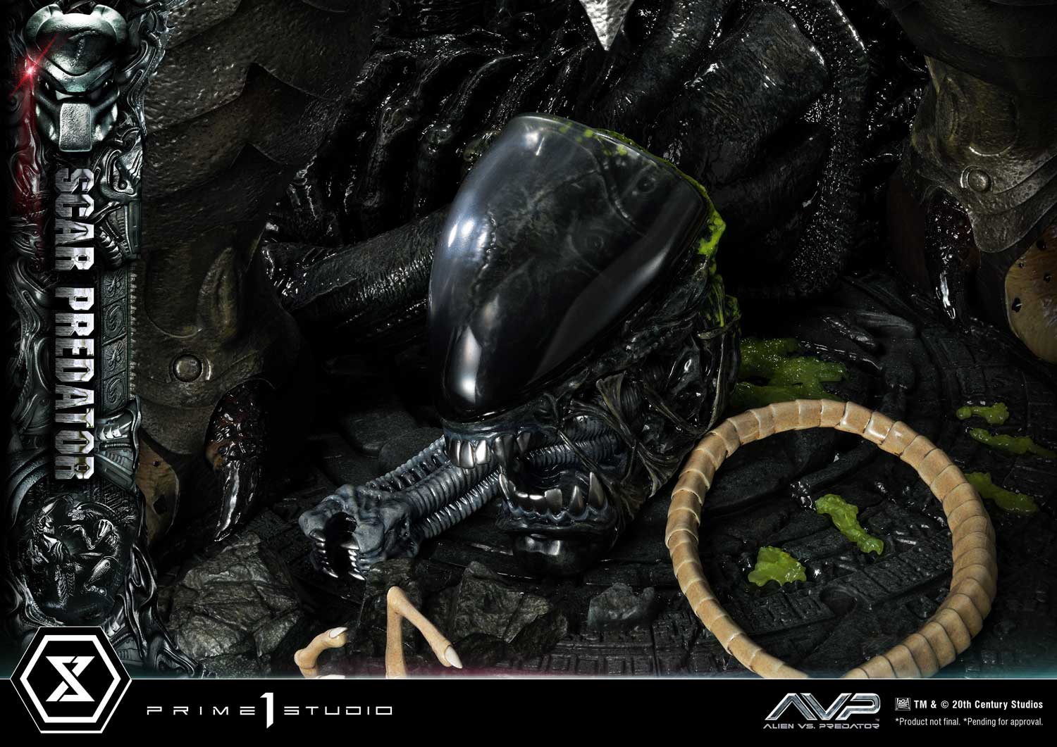 PRE-ORDER Prime1 Studio - Museum Masterline - Alien vs. Predator - Scar Predator: Deluxe Ver. 1/3
