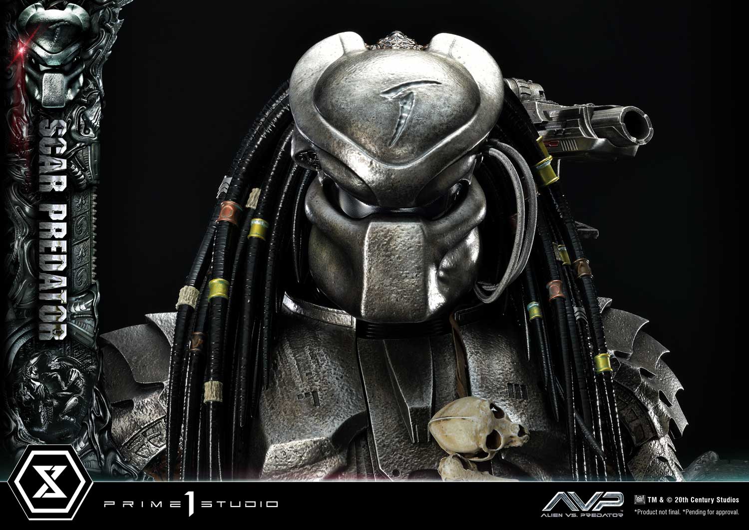 PRE-ORDER Prime1 Studio - Museum Masterline - Alien vs. Predator - Scar Predator 1/3
