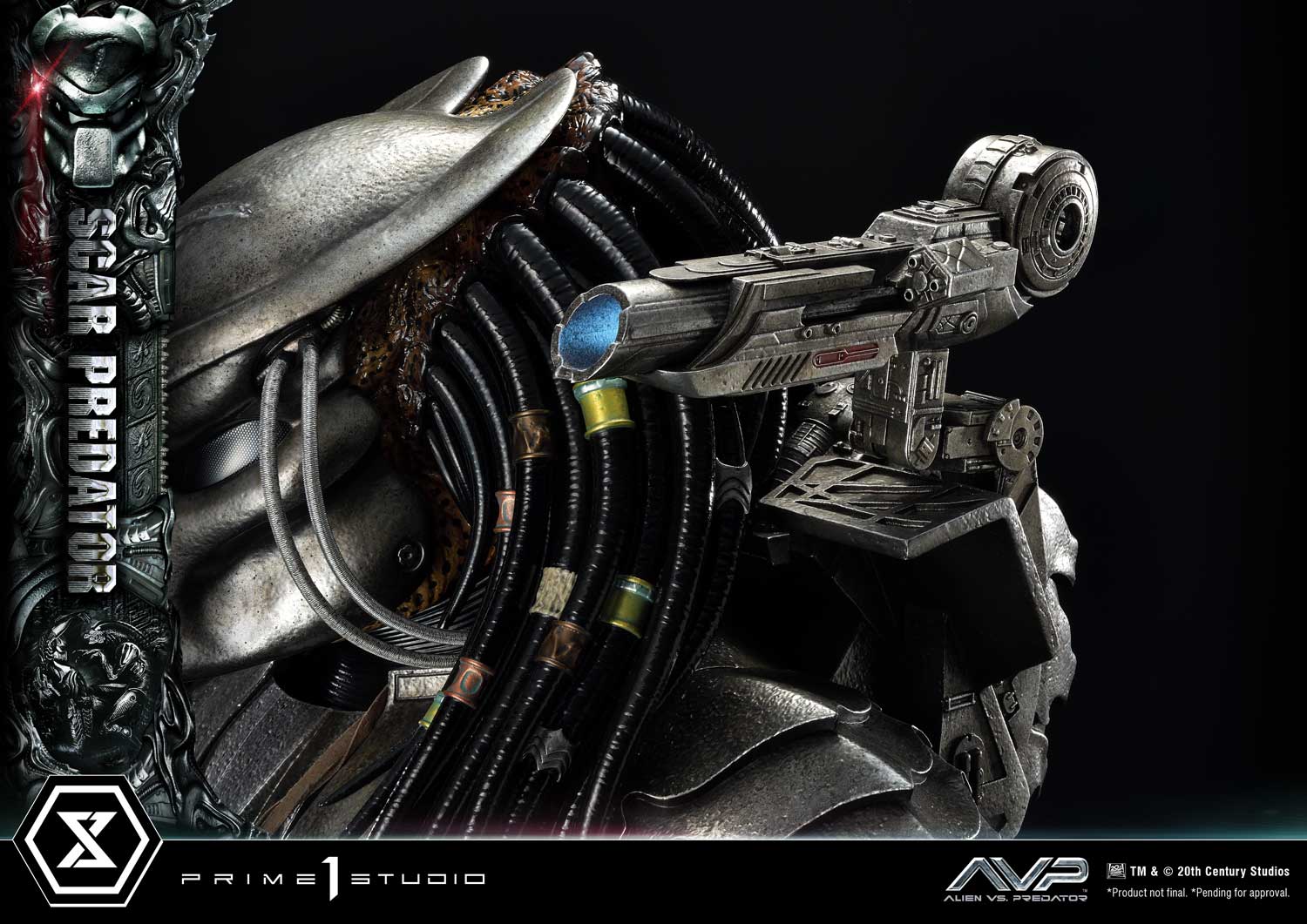 PRE-ORDER Prime1 Studio - Museum Masterline - Alien vs. Predator - Scar Predator 1/3