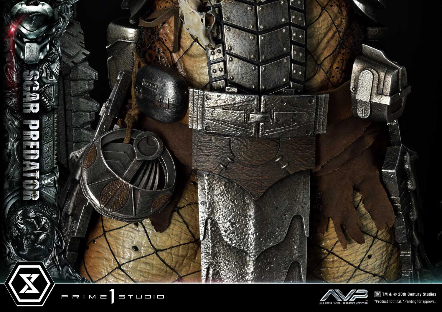 PRE-ORDER Prime1 Studio - Museum Masterline - Alien vs. Predator - Scar Predator 1/3