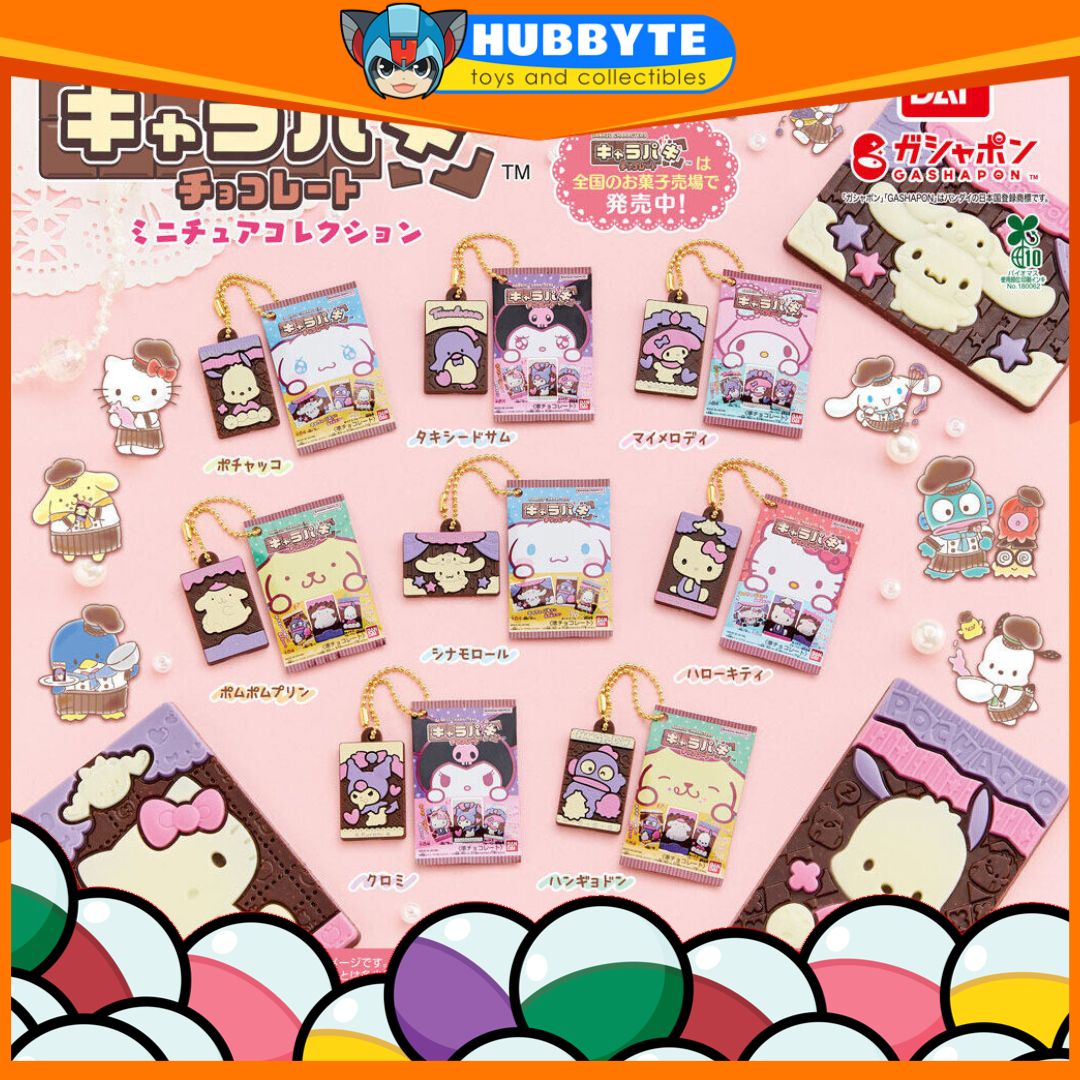 BACK-ORDER Bandai - Sanrio Characters Charapaki Miniature Collection [Set of 8]